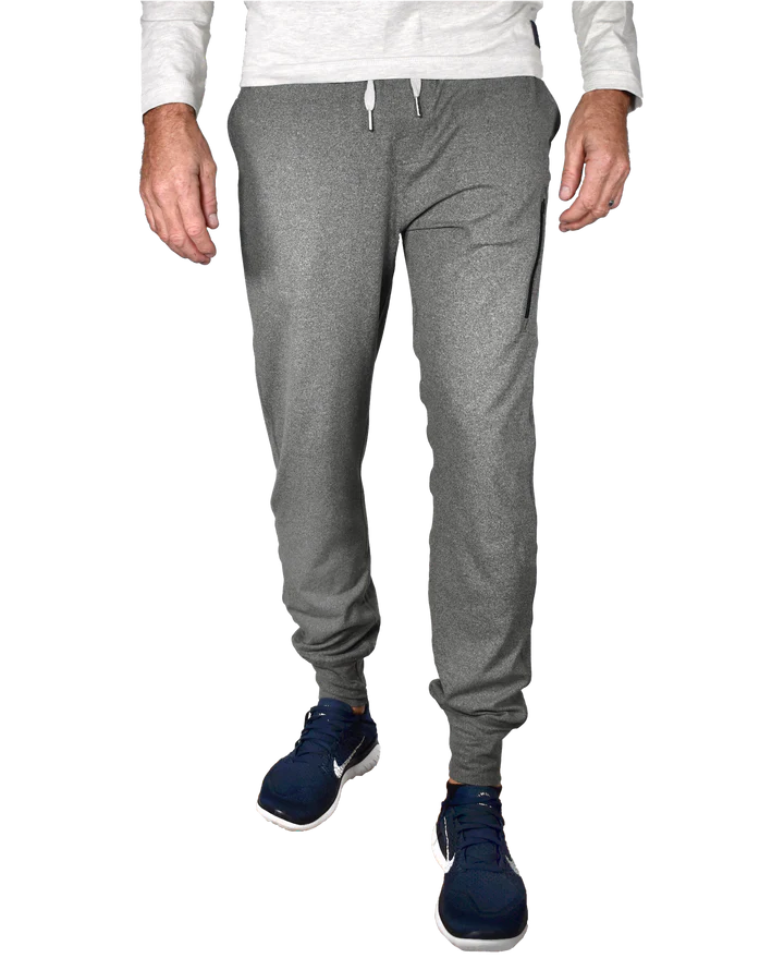 Vintage 1946-Athletic Joggers-BLUE RIDGE JOGGER, CHAR/GREY HEATHER