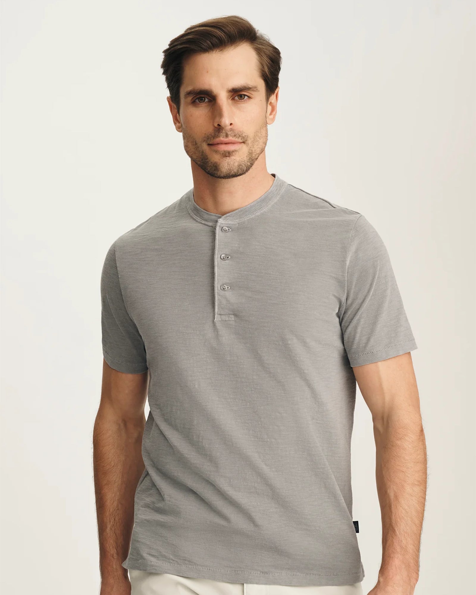 34 Heritage Slub Short Sleeve Henley