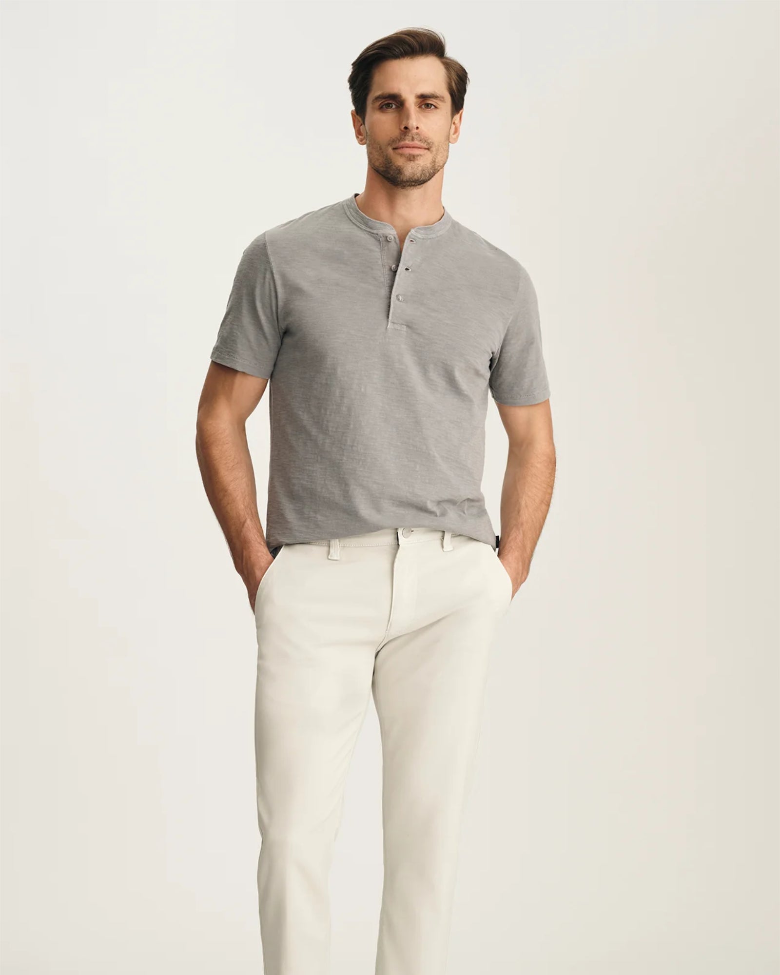 34 Heritage Slub Short Sleeve Henley
