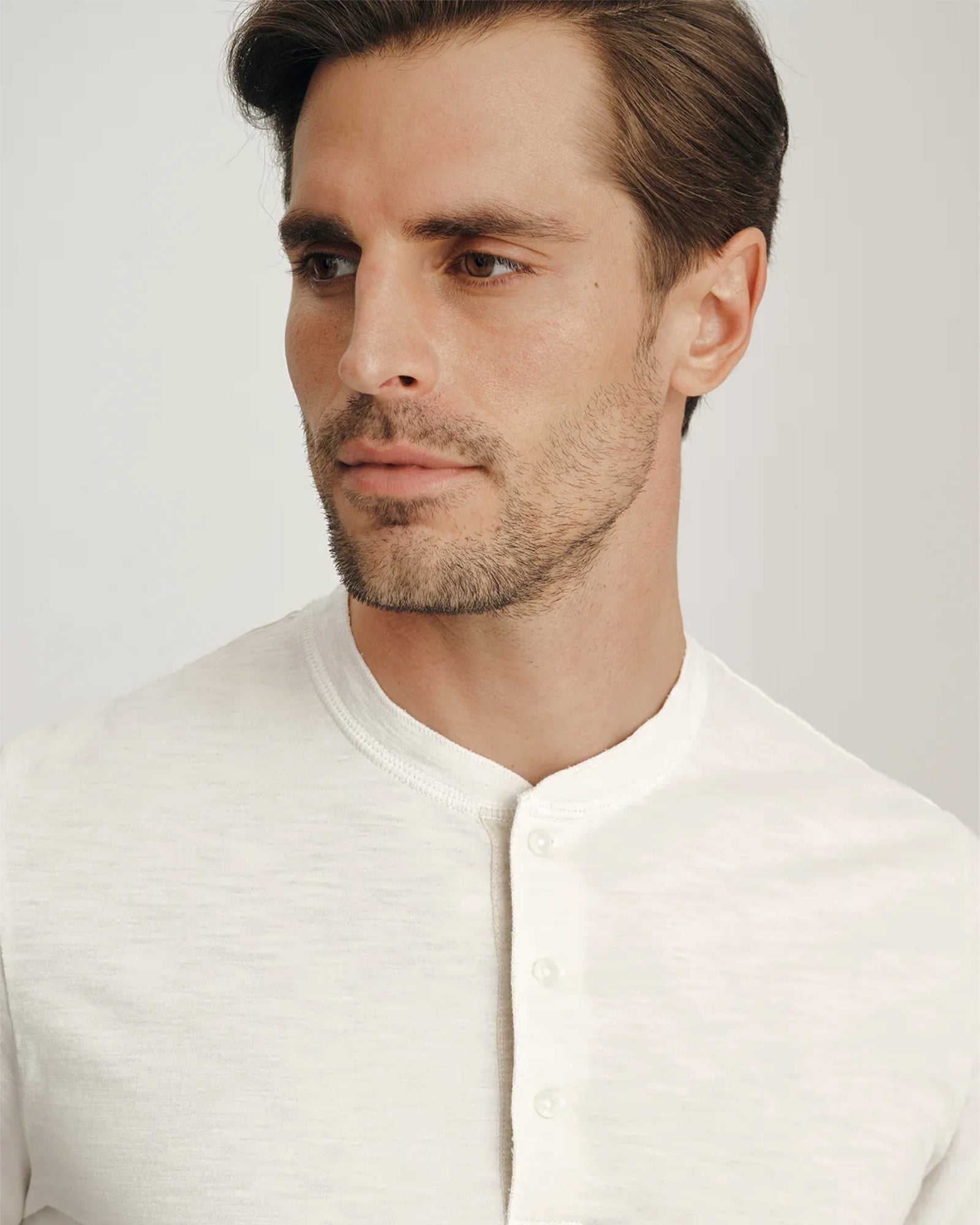 34 Heritage Slub Short Sleeve Henley
