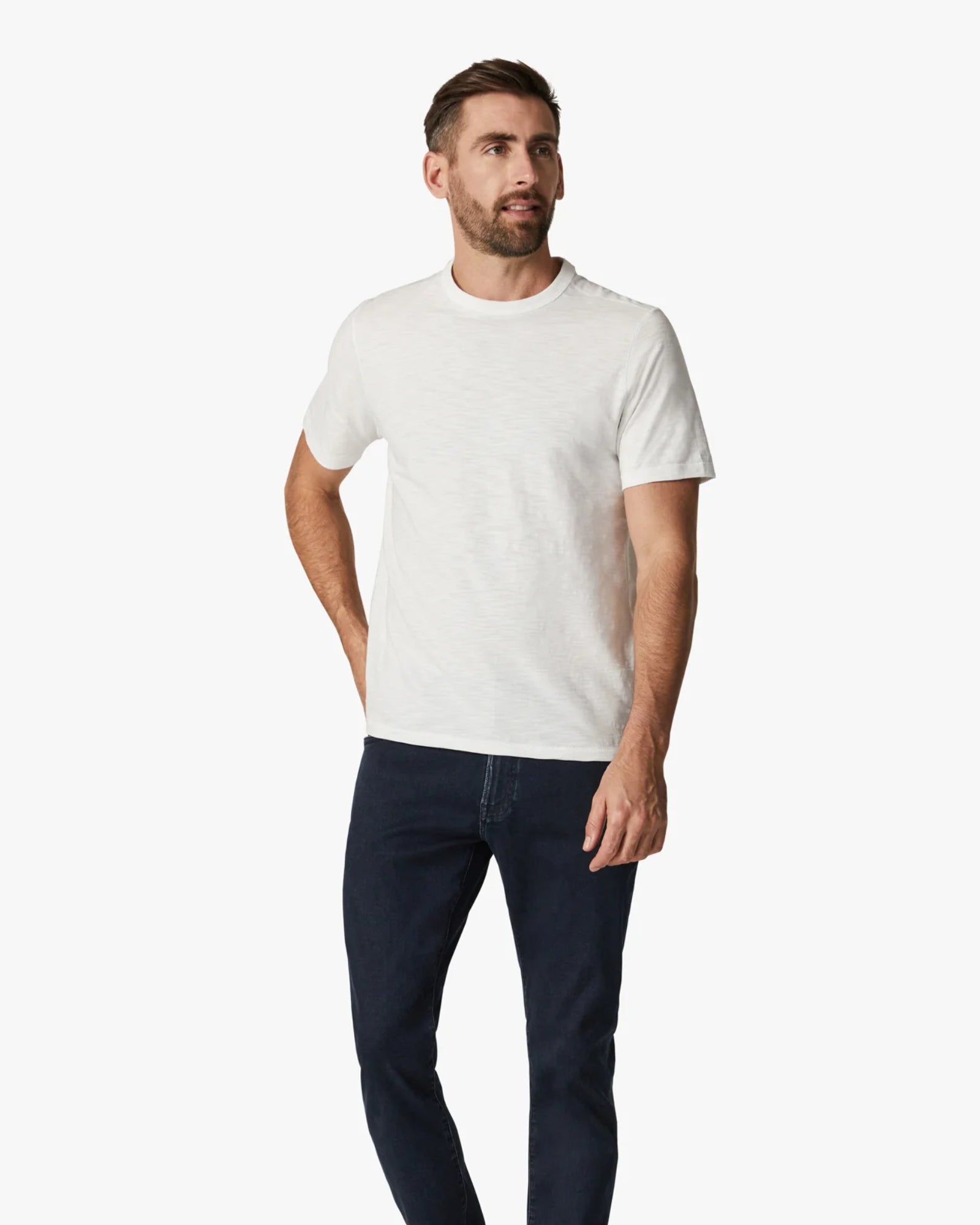 34 Heritage Slub Crew Neck T - Shirt