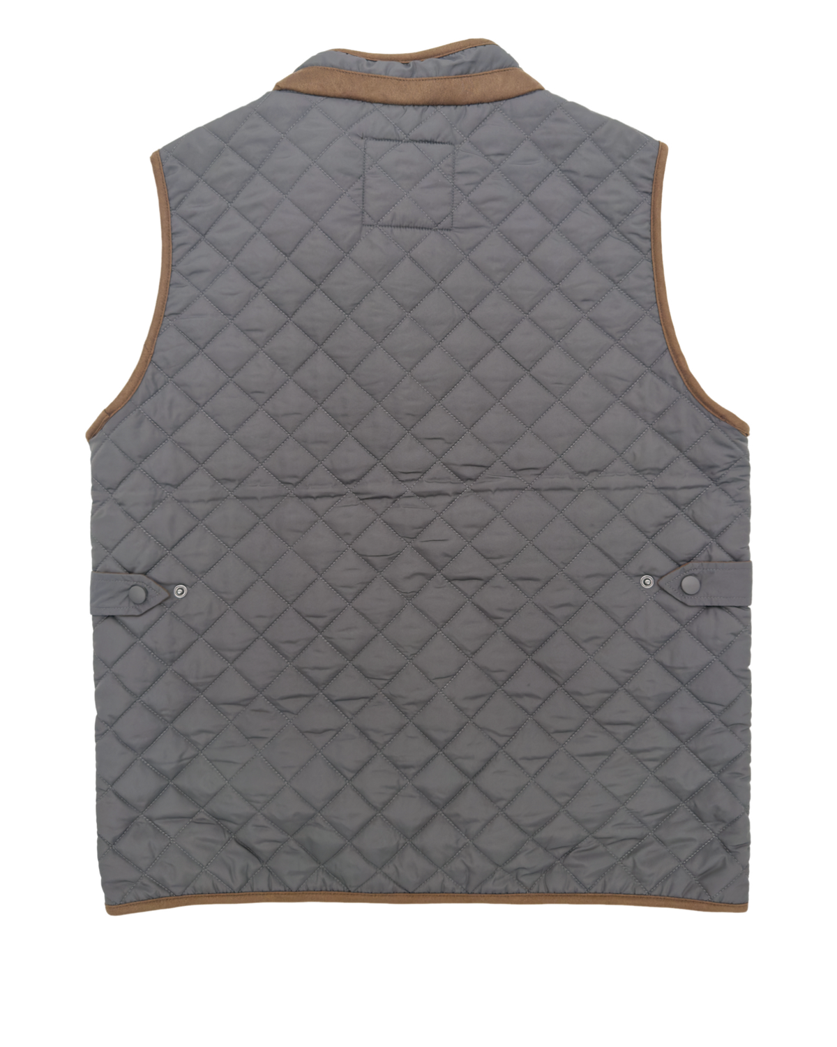 Private Label - Quilted Country Vest - Charcoal