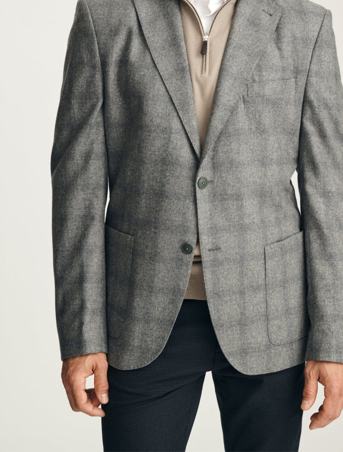 34 Heritage - Matteo Checked Blazer
