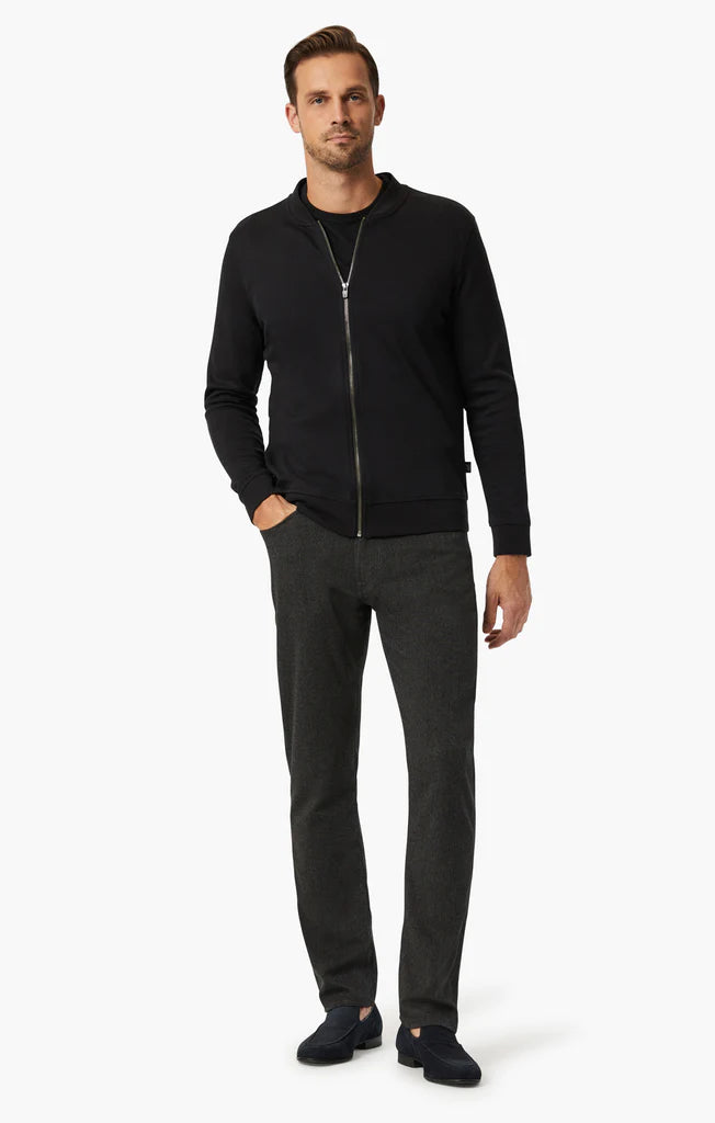 34 Heritage Charisma Relaxed Straight Pants In Smoke Elite