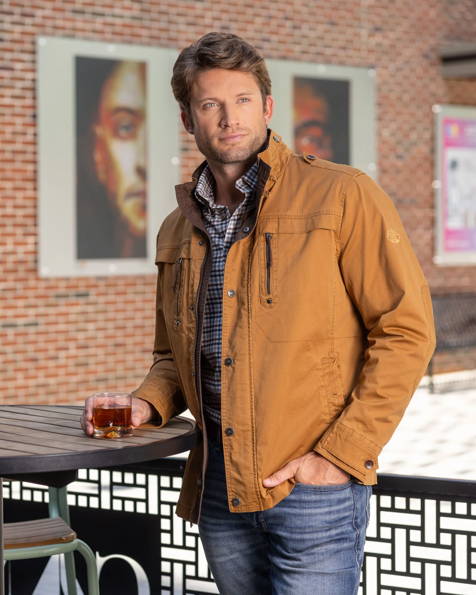 Blowing Rock Vintage-Washed Cotton Jacket