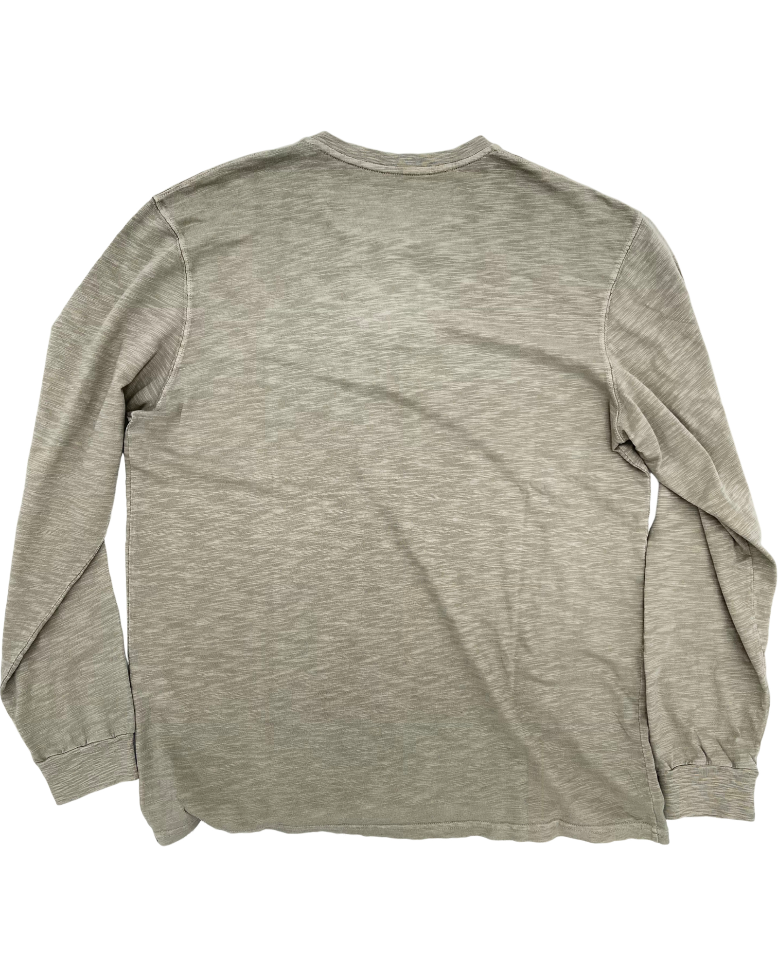 Coastal Cotton- Long Sleeve Henley- Tradewinds