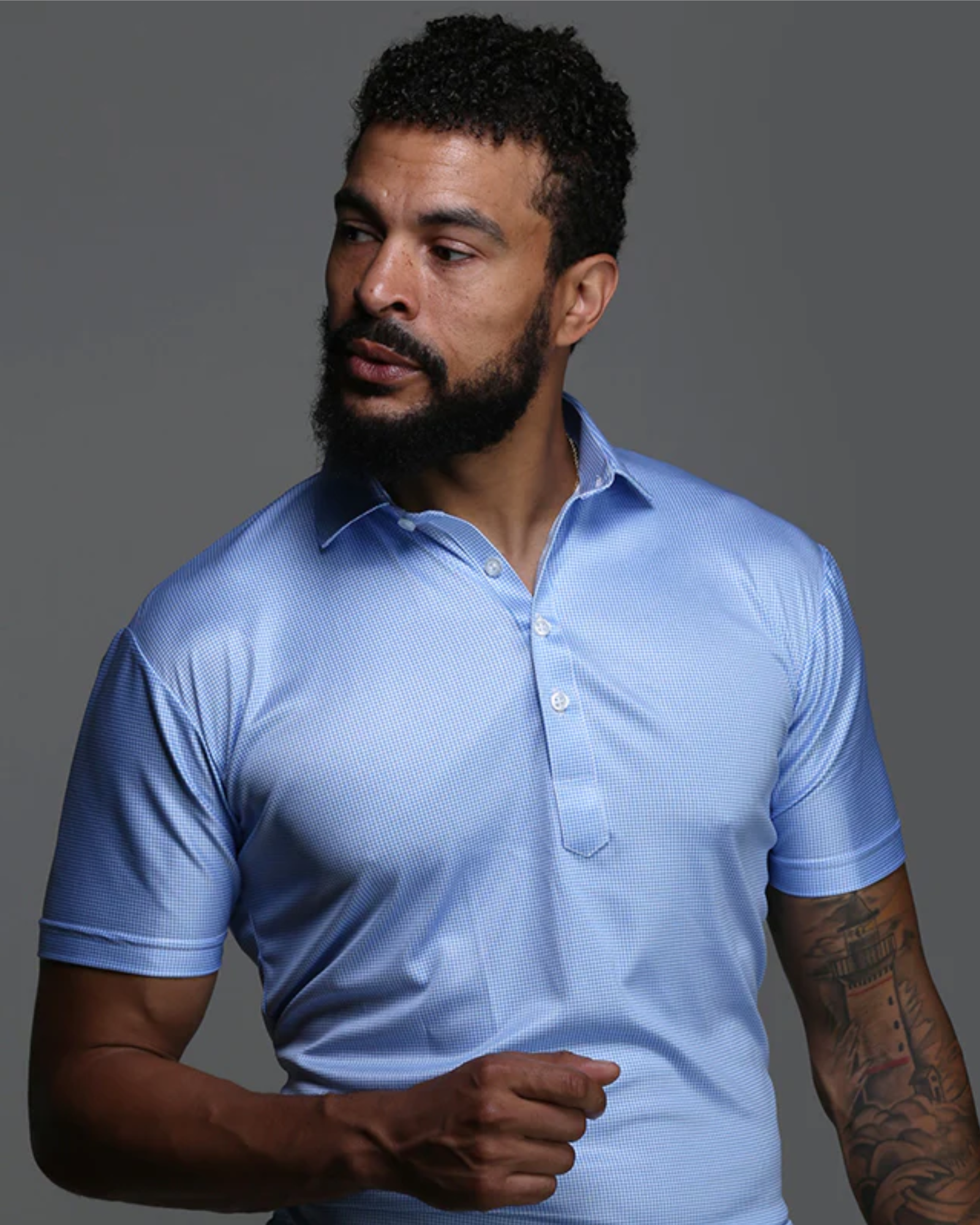 Collars & Co - Blue Houndstooth