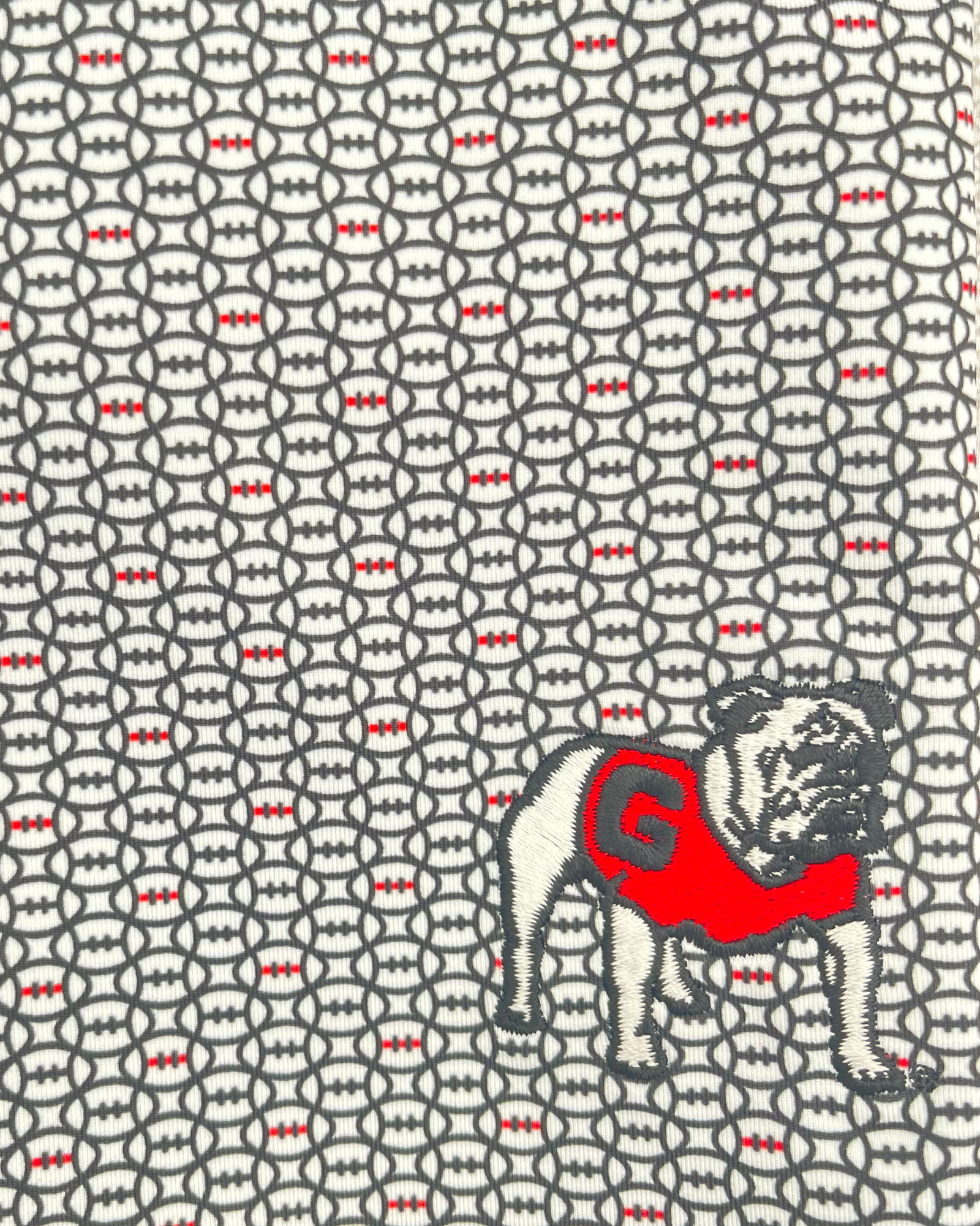 Collegiate UGA Polo - White/Black/Red