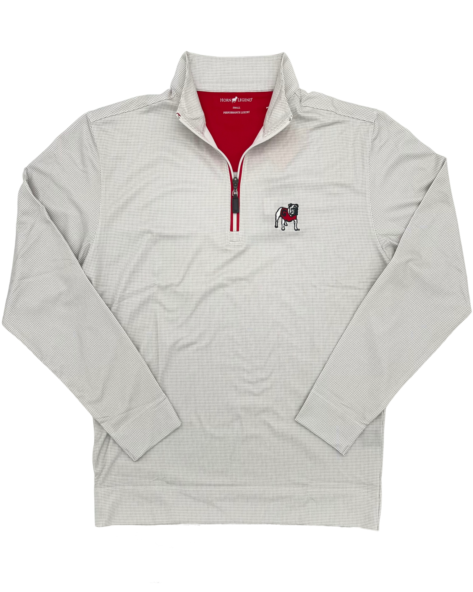 Collegiate UGA Pullover - White/Grey/Red