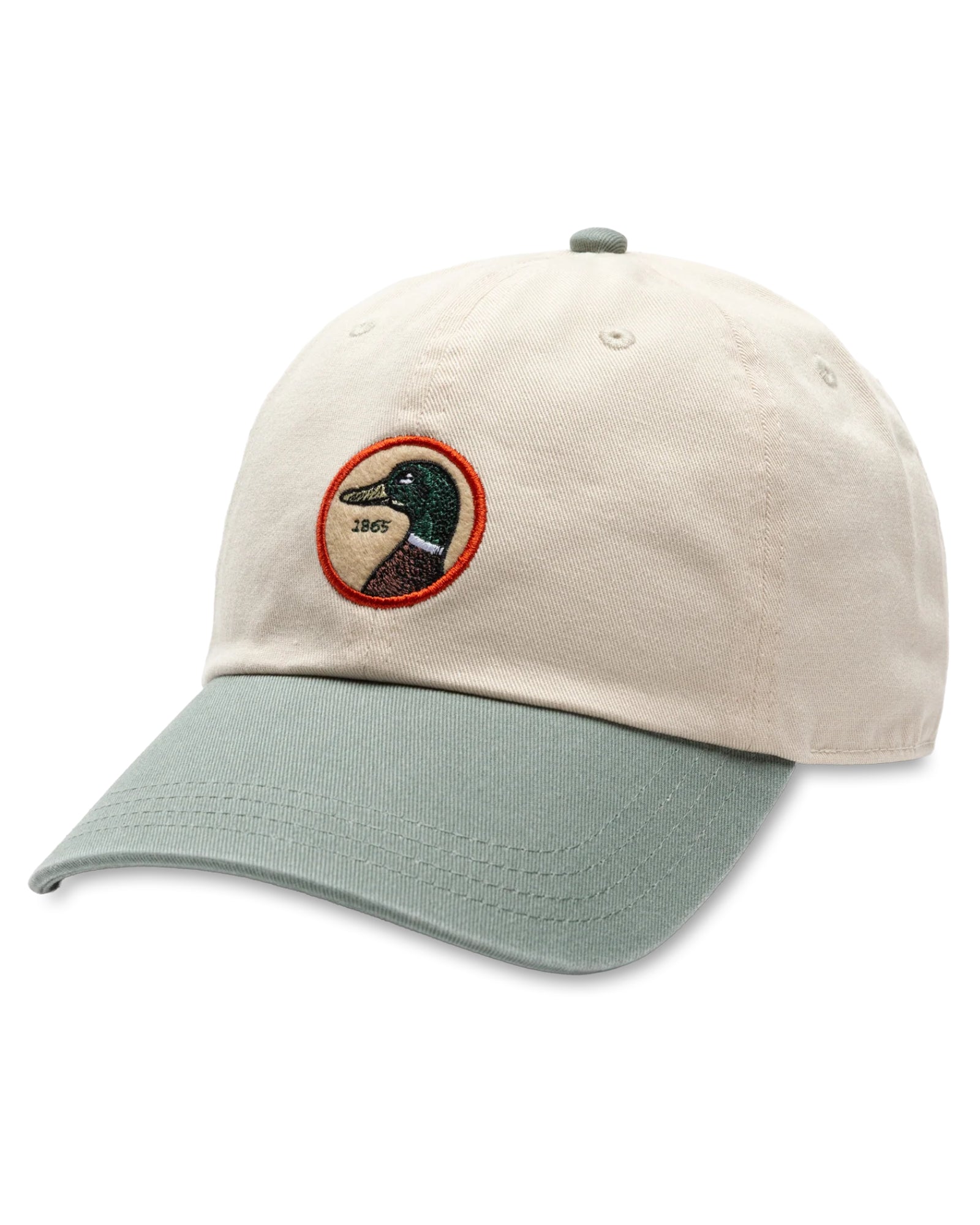 Duck Head Circle Patch Twill Hat