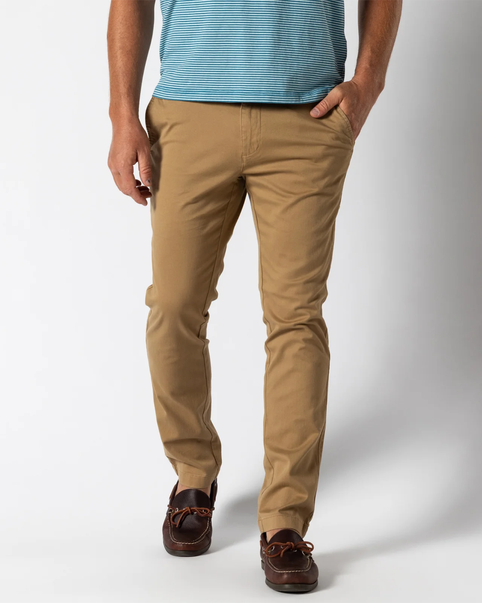Duck Head Classic Fit Gold School Chino - Dark Khaki