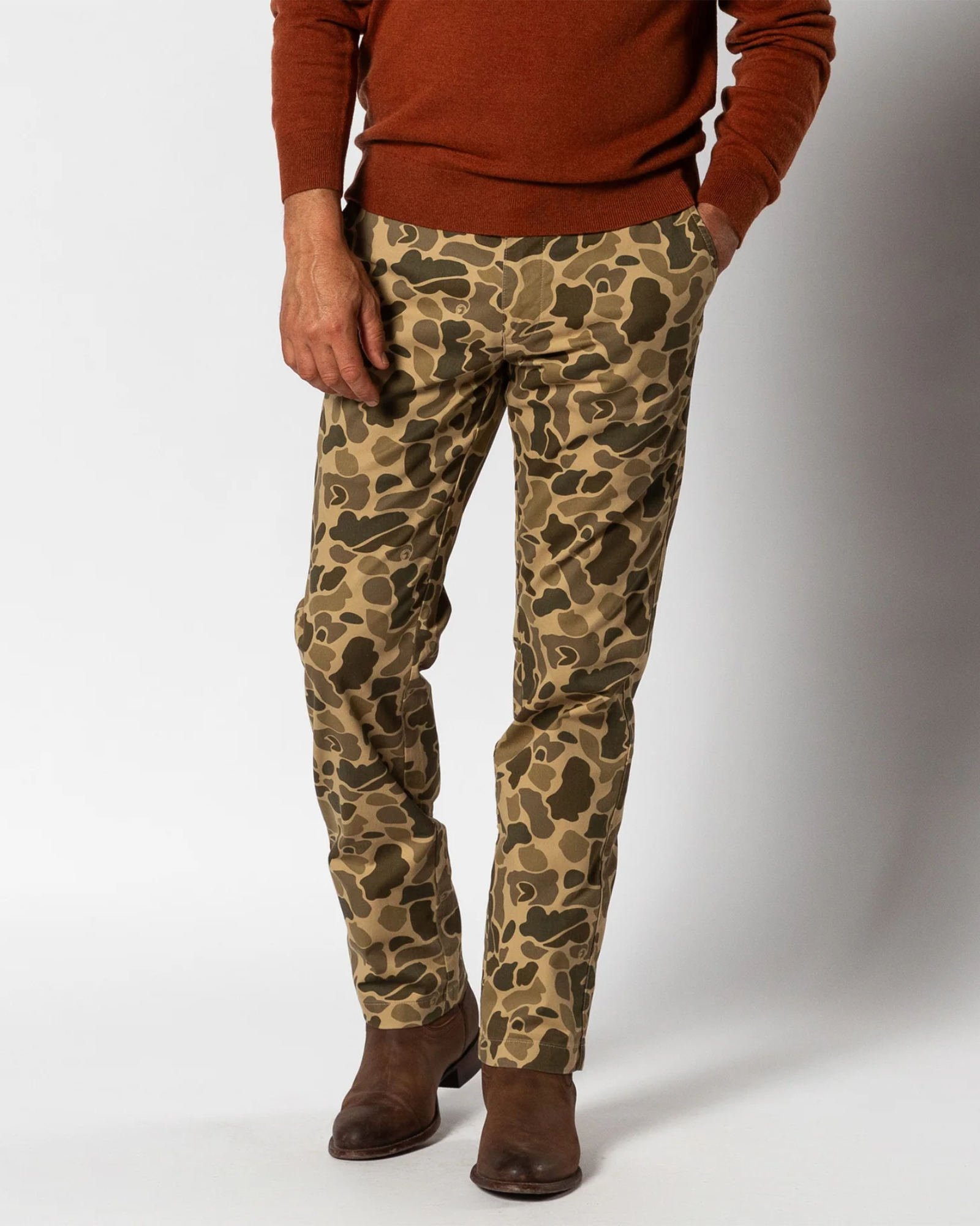 Duck Head Classic Fit Gold School Chino - Original Khaki Camo