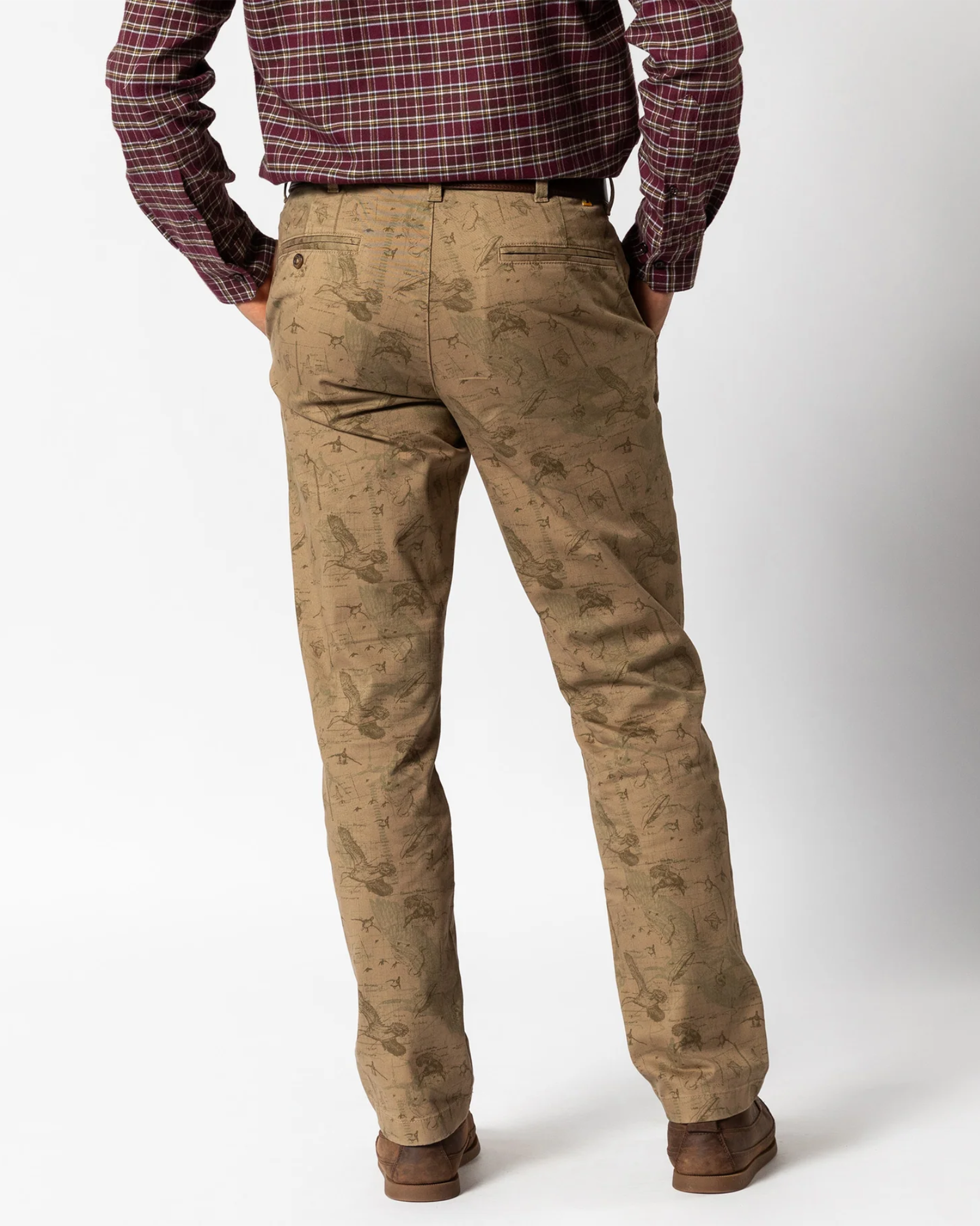 Duck Head Classic Fit Gold School Chino - Mallard Blueprint