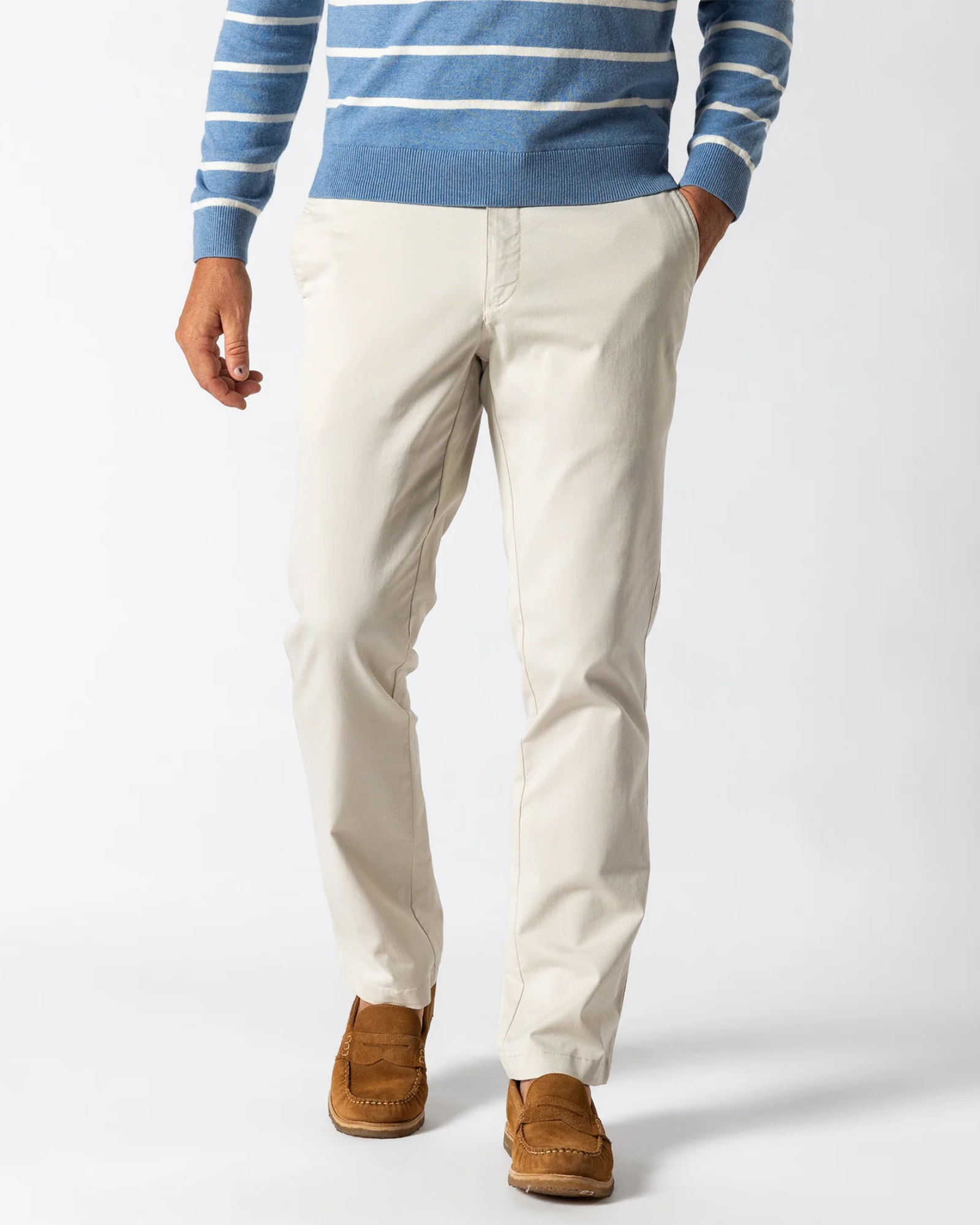 Duck Head Classic Fit Gold School Chino-Stone
