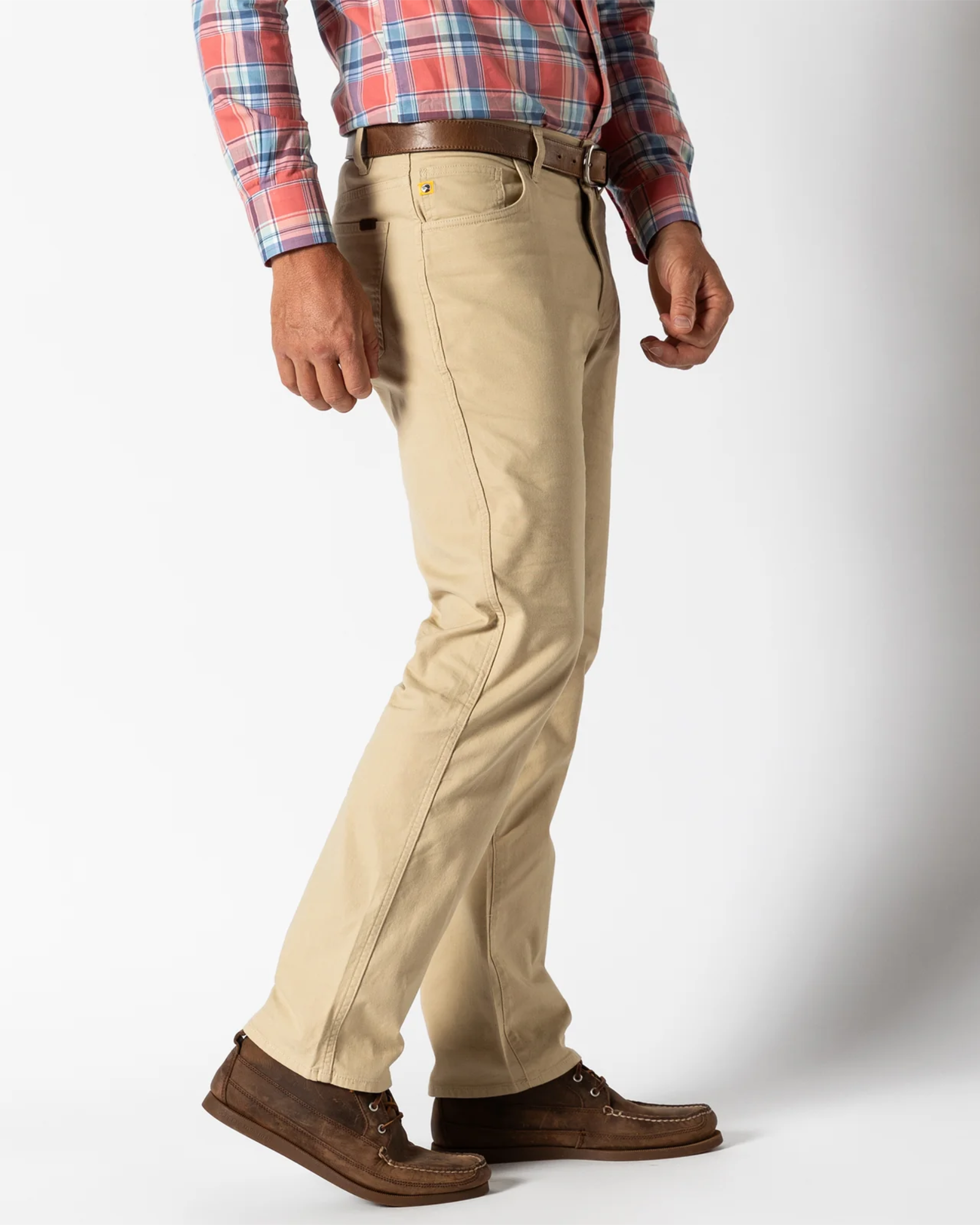 Duck head Pinpoint Canvas Five-Pocket Pant - Sand