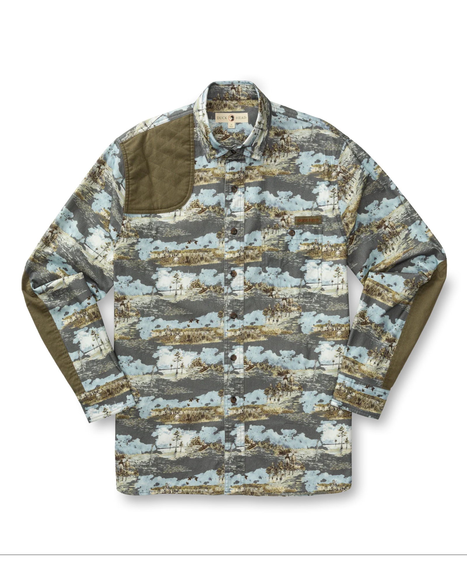 Duck Head Woodland Shooting Shirt - Sedona Sage