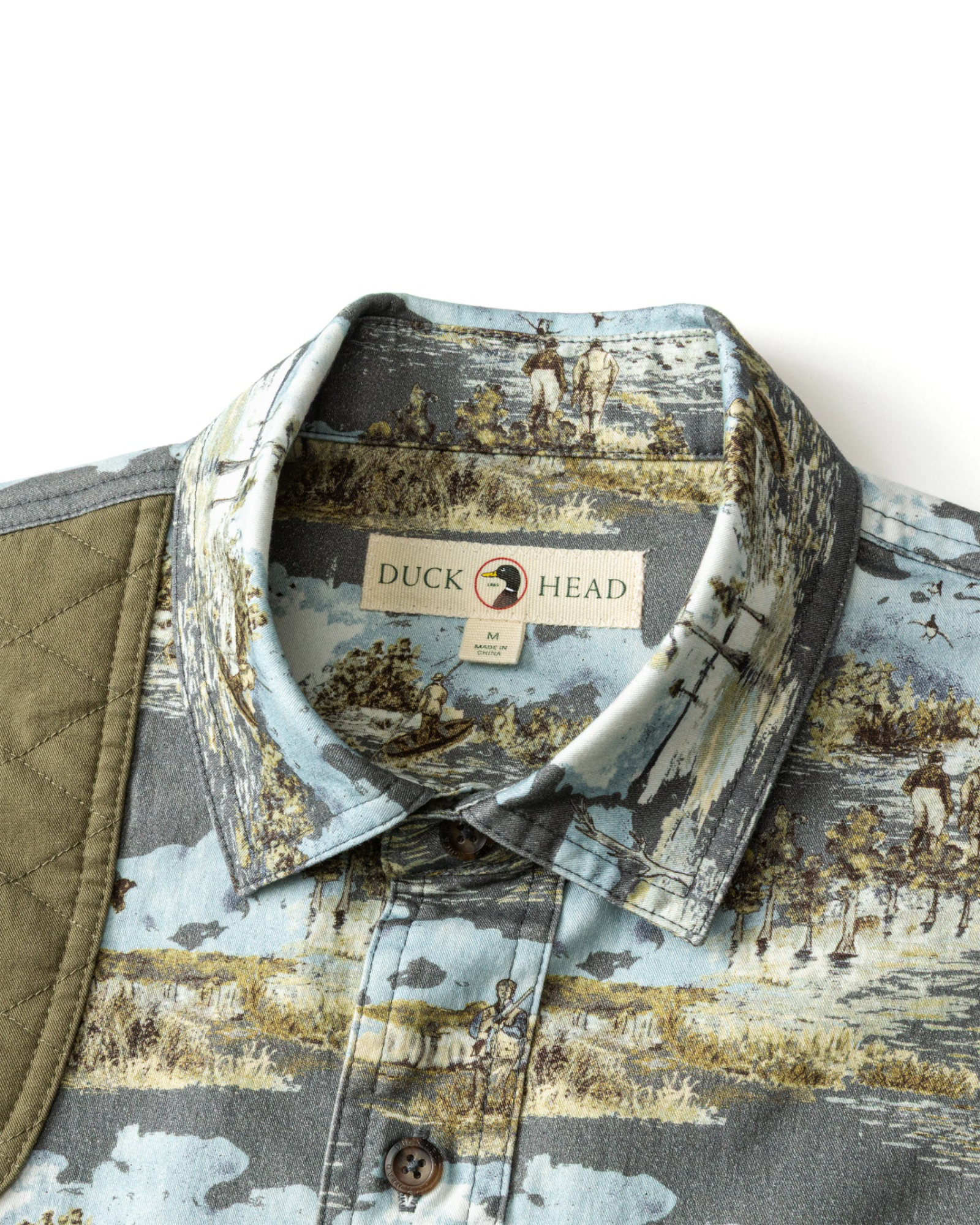 Duck Head Woodland Shooting Shirt - Sedona Sage
