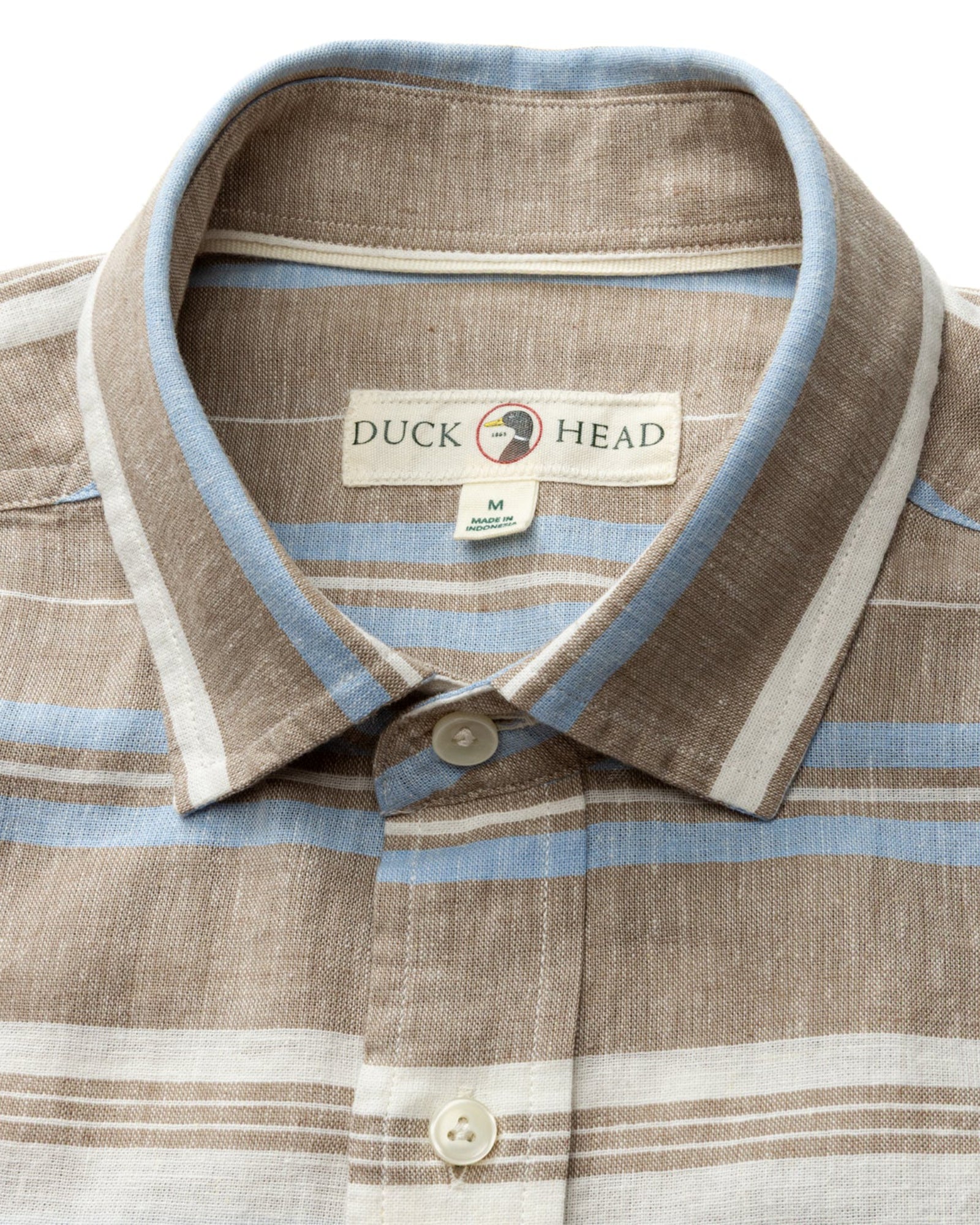Duck Head Cotton Oxford Sport Shirt - Clay
