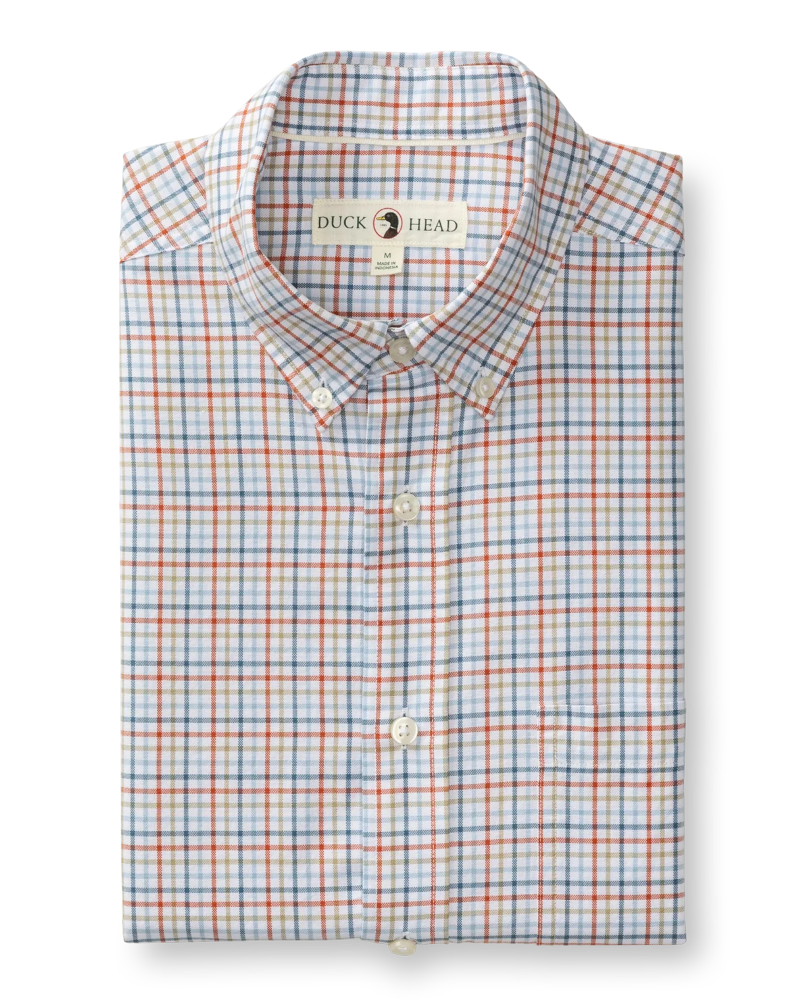 Duck Head Oxford Sport Shirt - Bennet Burnt Brick