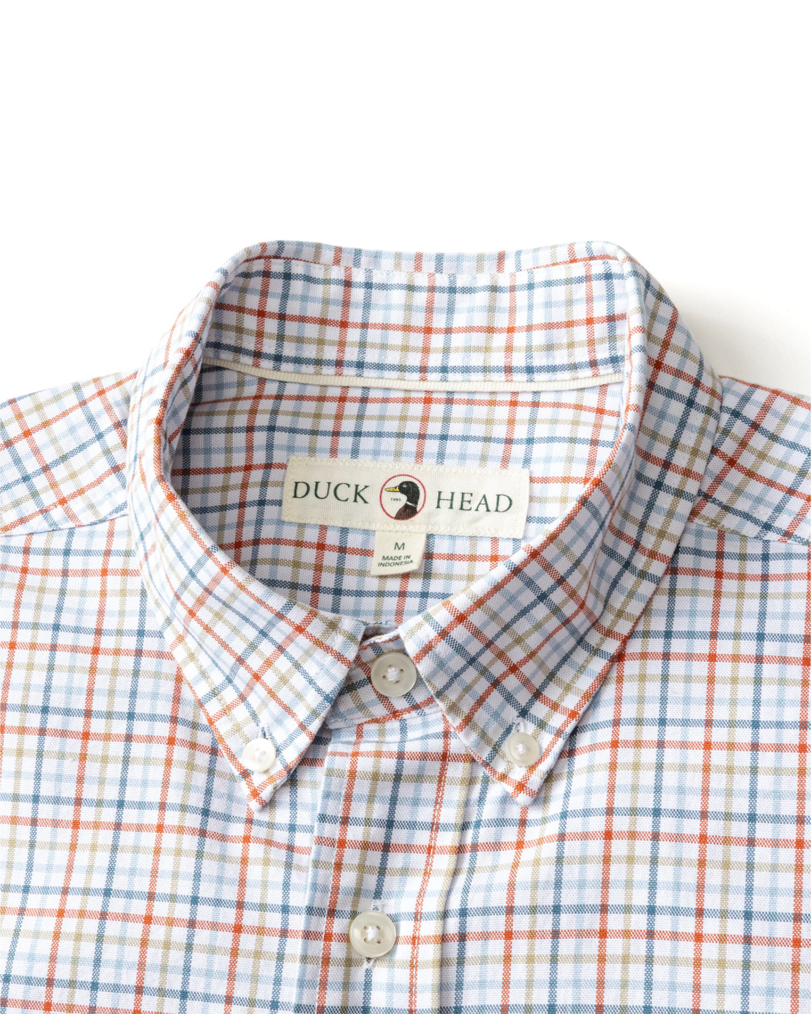 Duck Head Oxford Sport Shirt - Bennet Burnt Brick