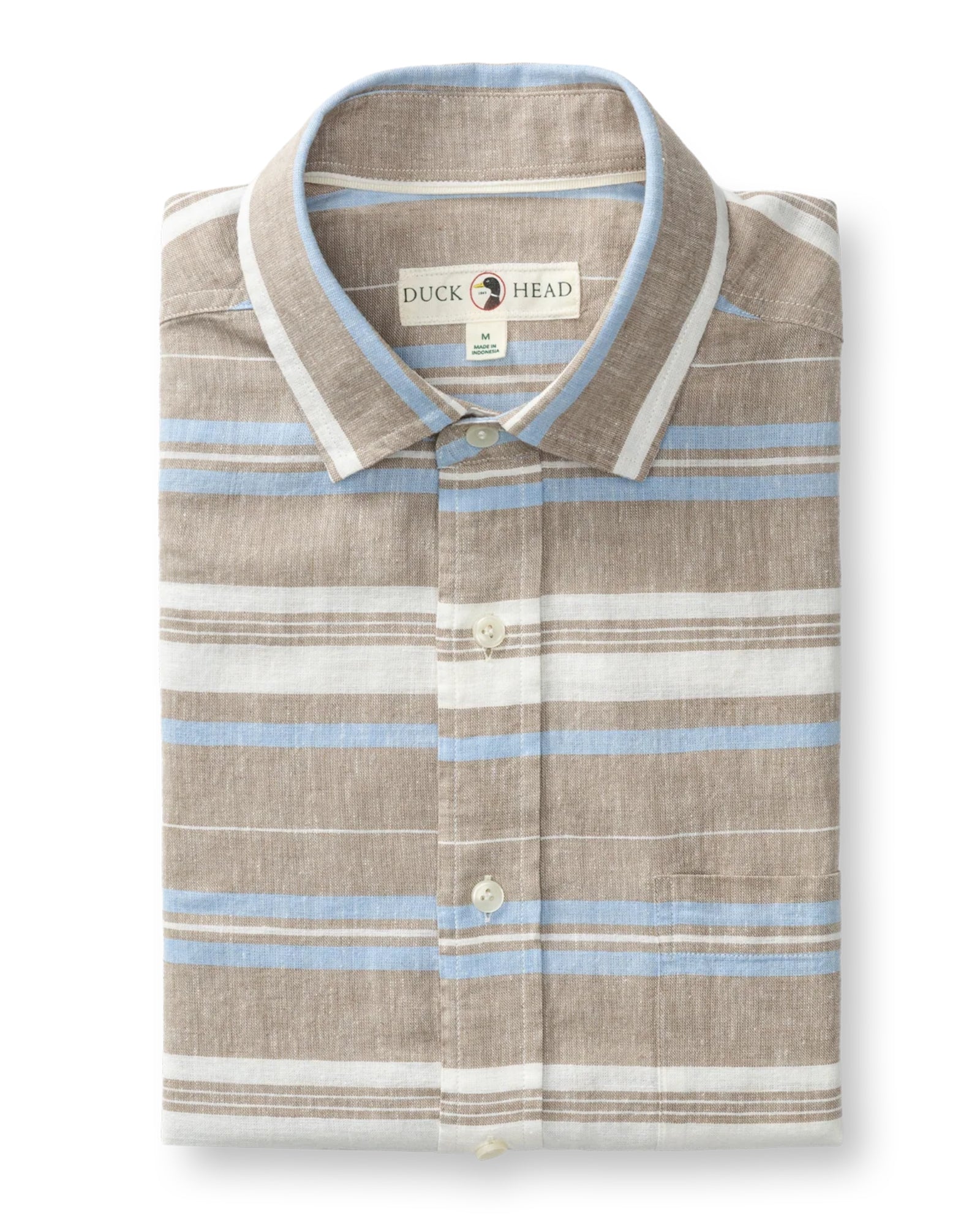 Duck Head Cotton Oxford Sport Shirt - Clay