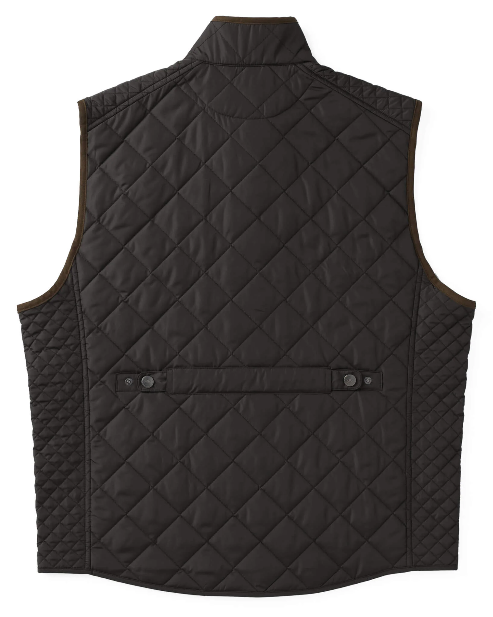 Greenville Diamond Quilted Nylon Vest - Black