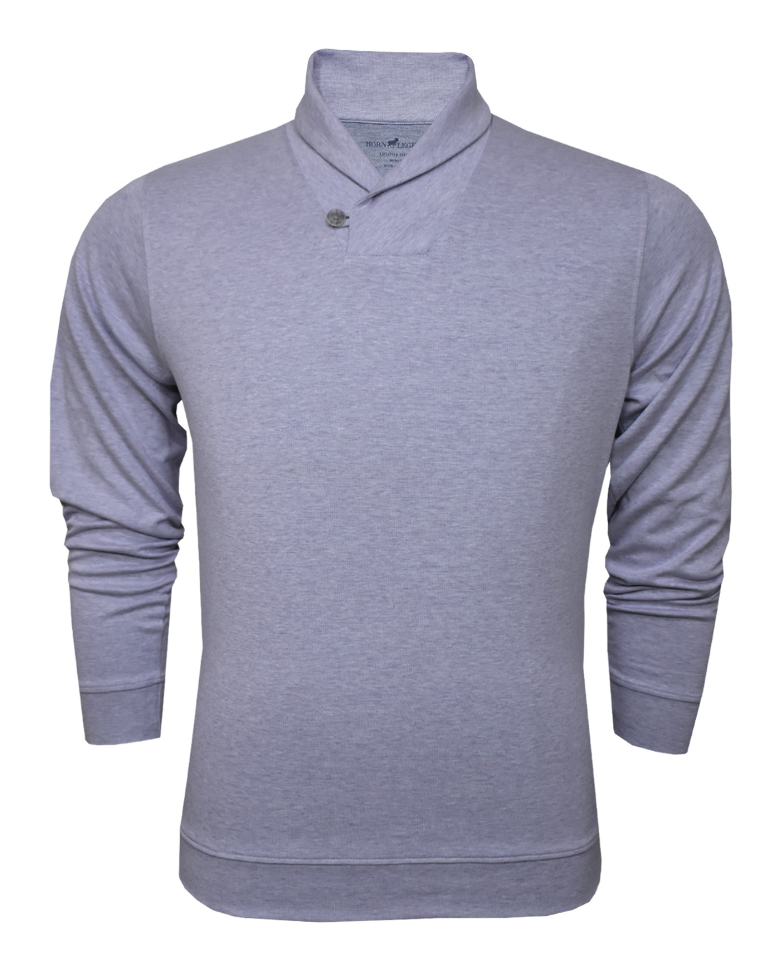 Horn Legend Shawl Collar Sweater- Lavender