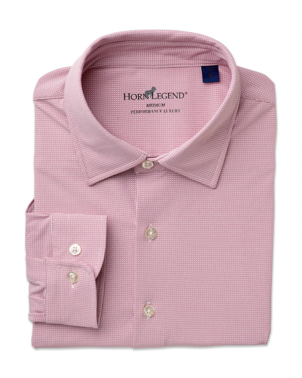 Horn Legend - Performance Sport Shirt - Brick Red