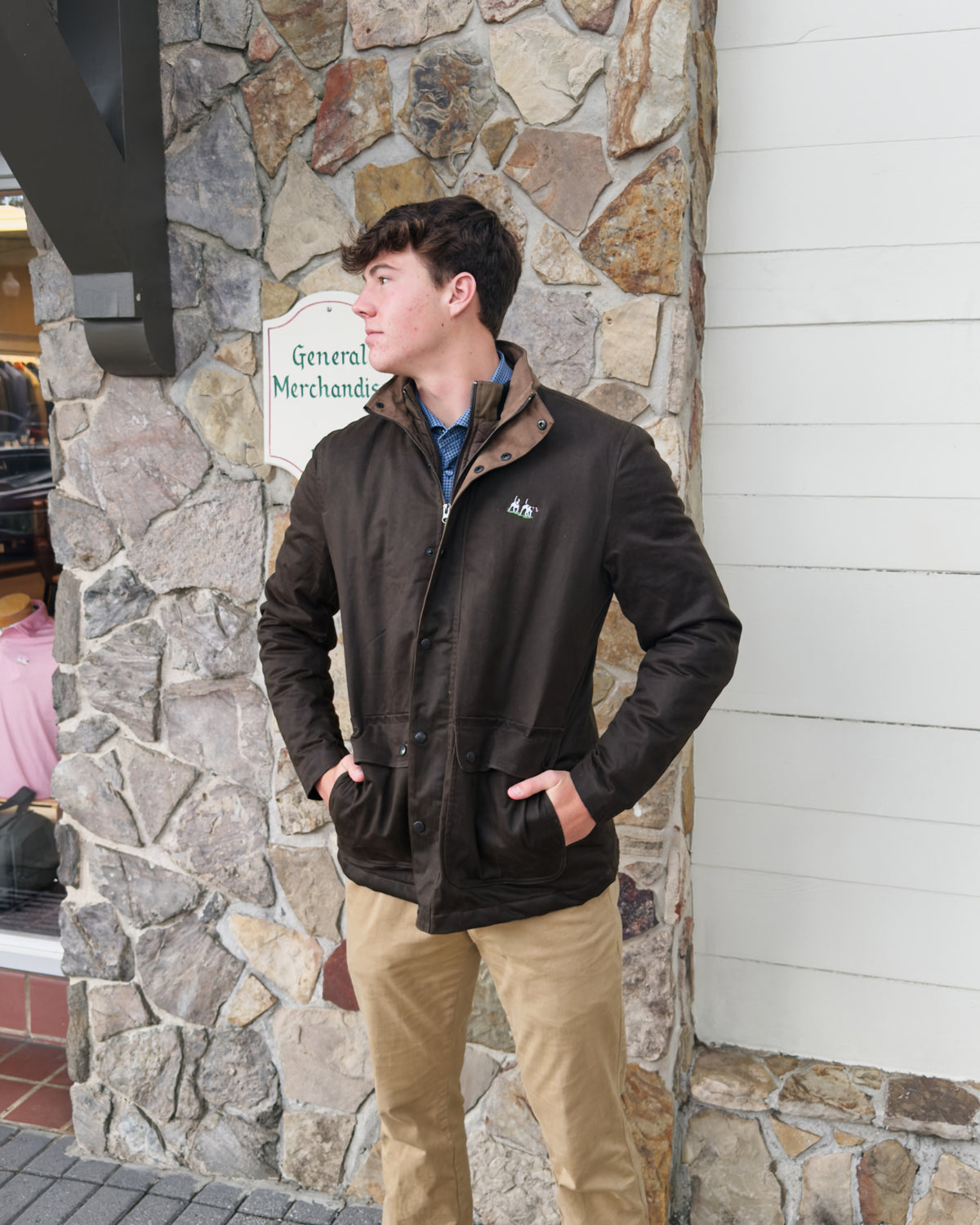 Private Label - Waxed Coat - Loden