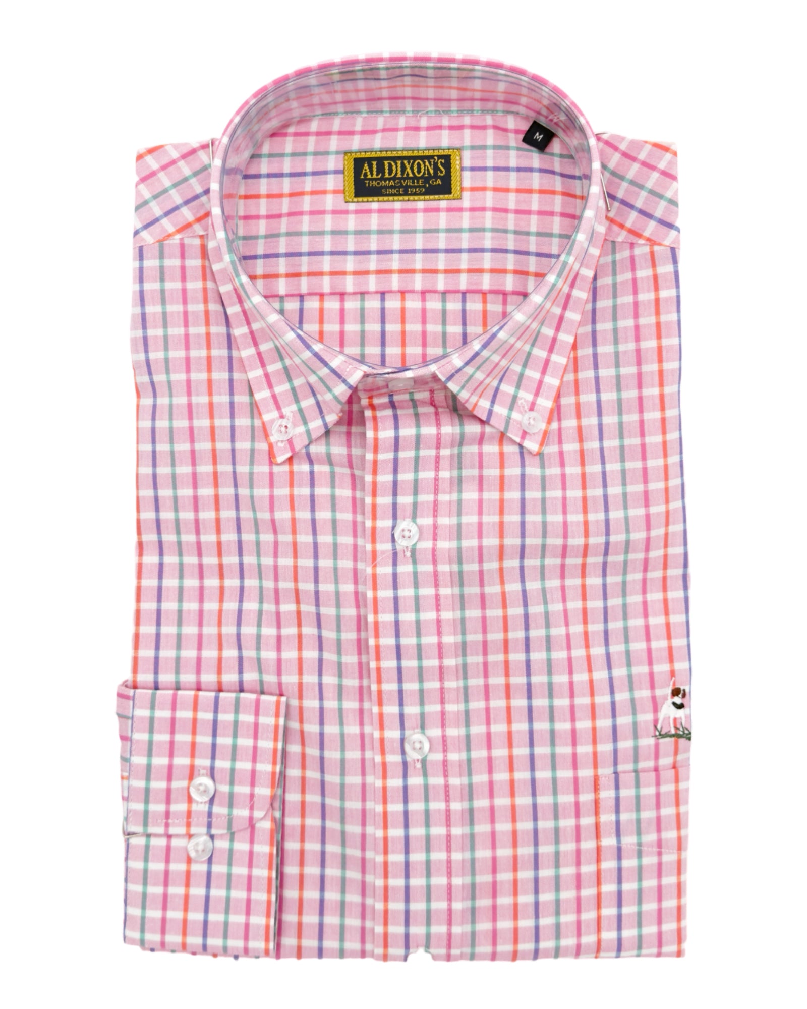 Private Label Sport Shirt - Pink Check