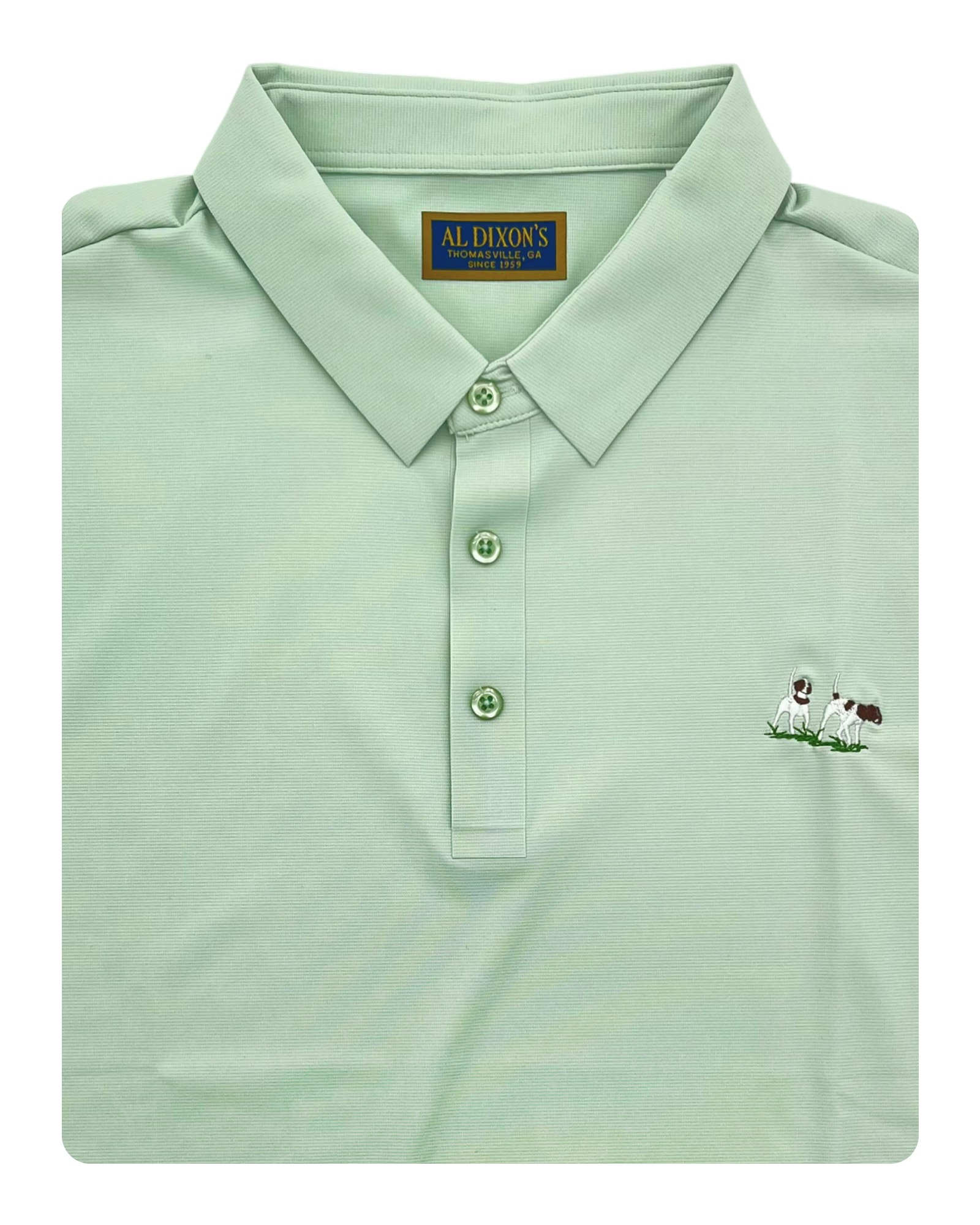 Private Label Performance Polo - Thin Mint