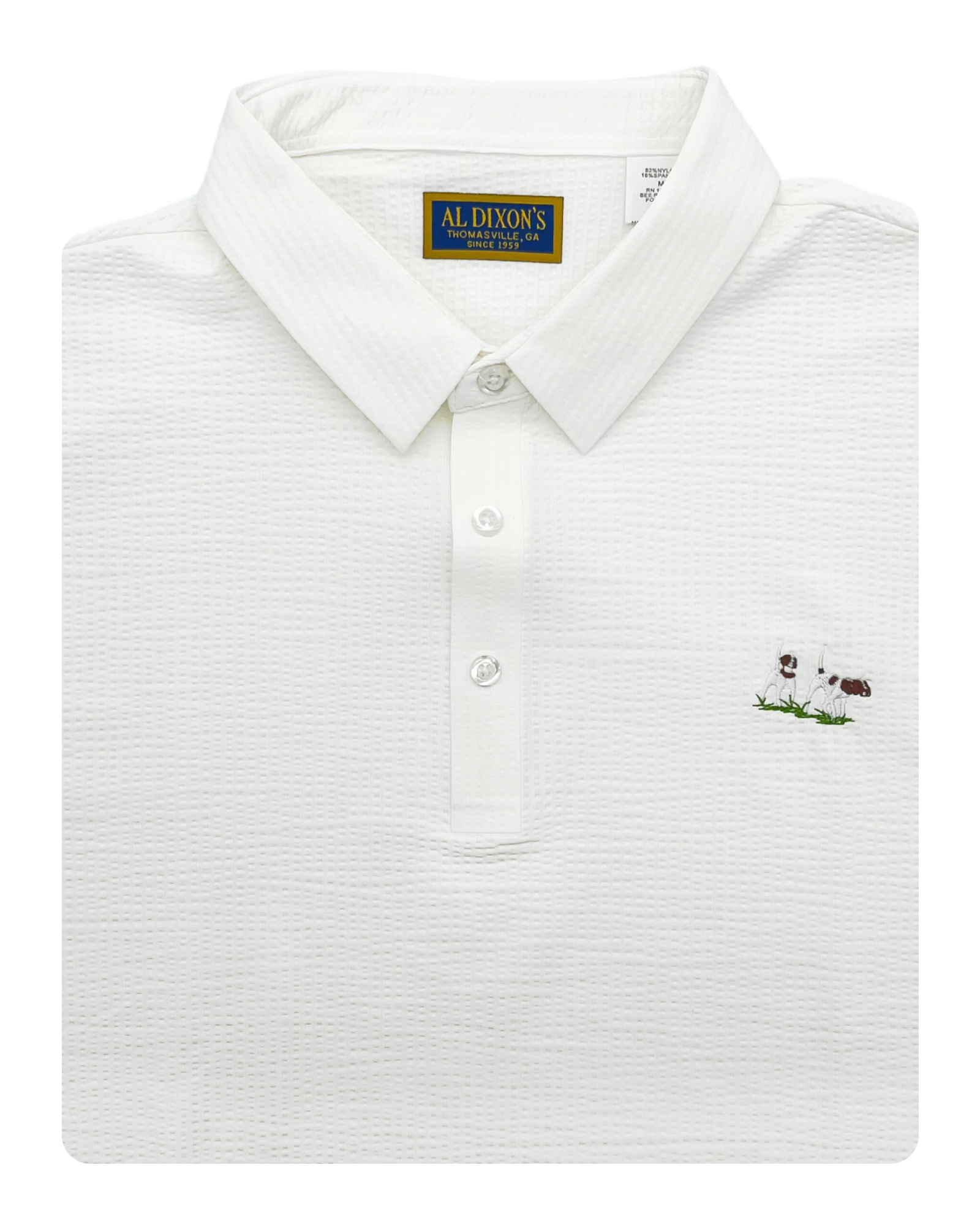 Private Label Seamless Polo - White
