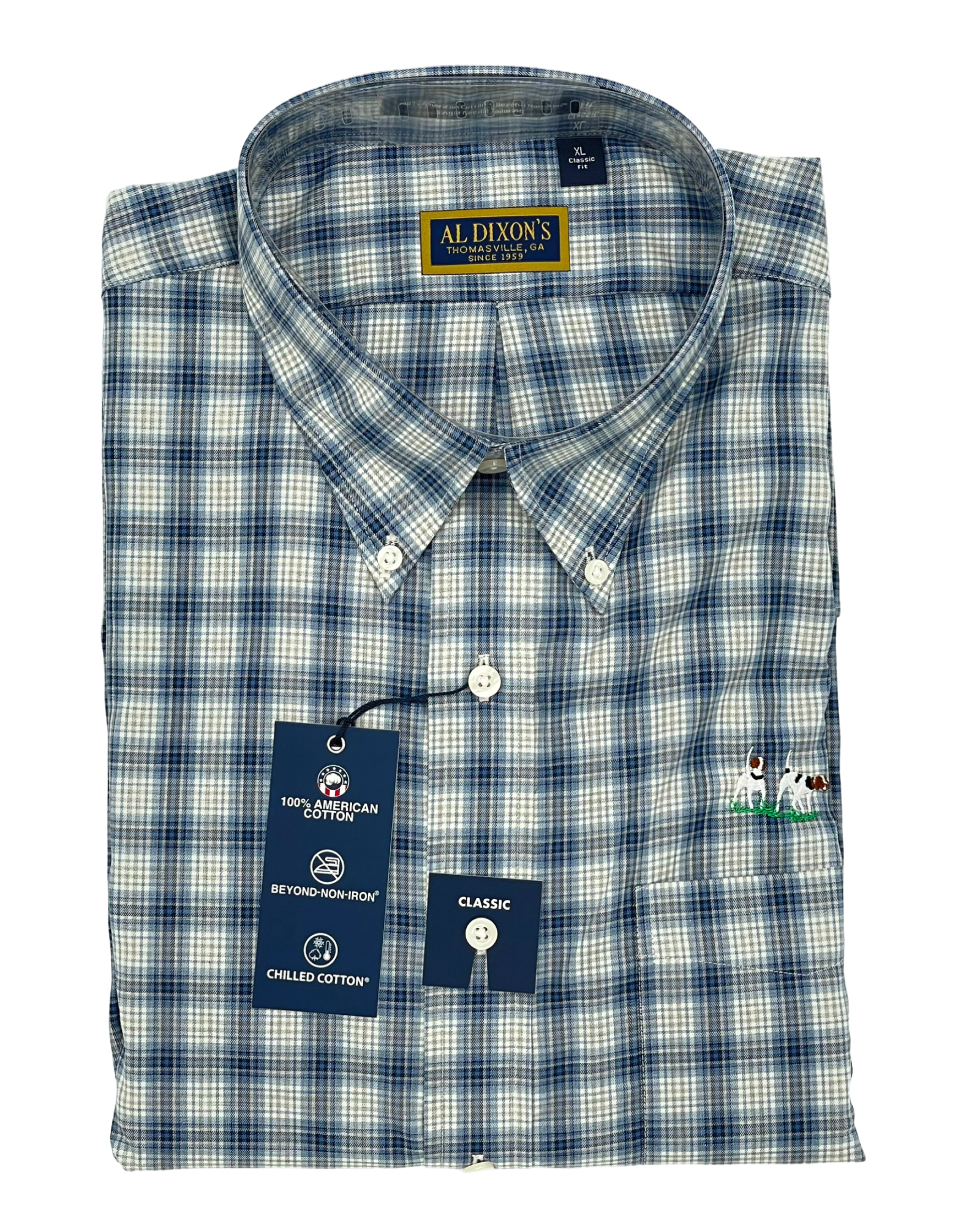 Private Label Sport Shirt - Lincoln Blue