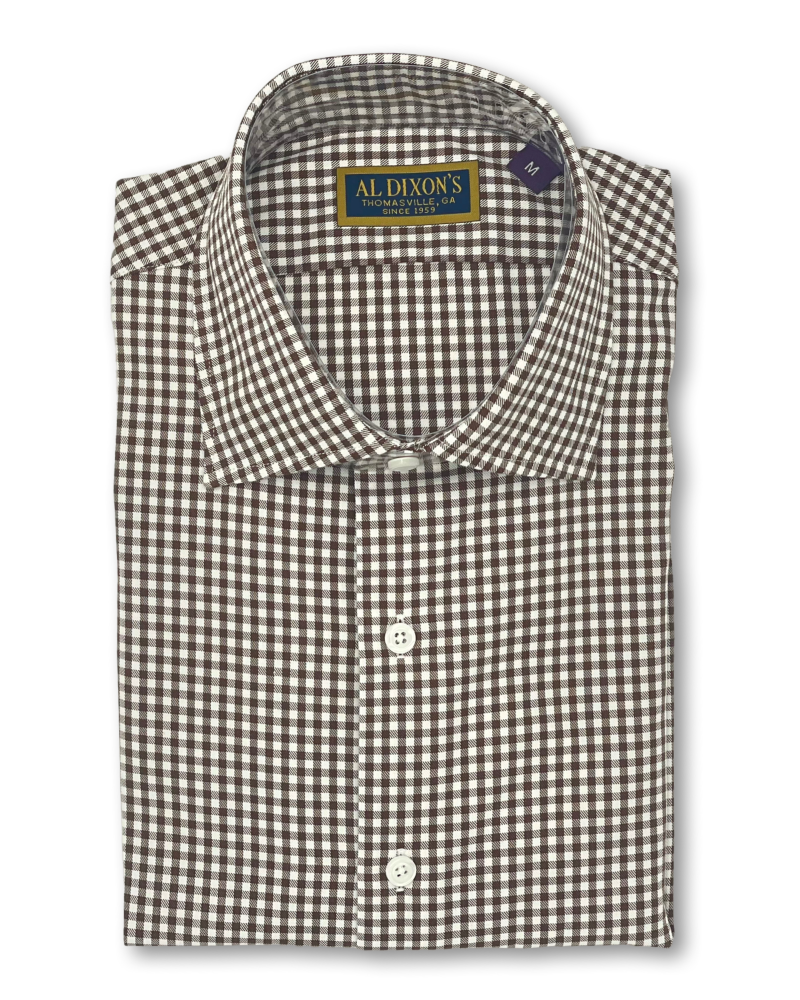 Private Label Sport Shirt - Spread Collar - Ethan Brown