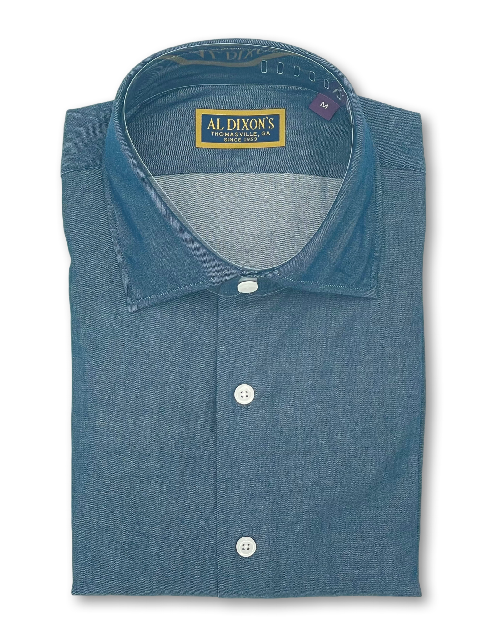 Private Label Sport Shirt - Spread Collar - Theadore Navy