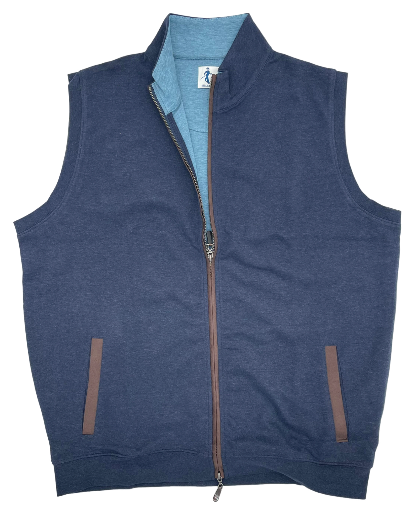 Sharp Lad- Smallwood Vest- Navy Blazer Heather
