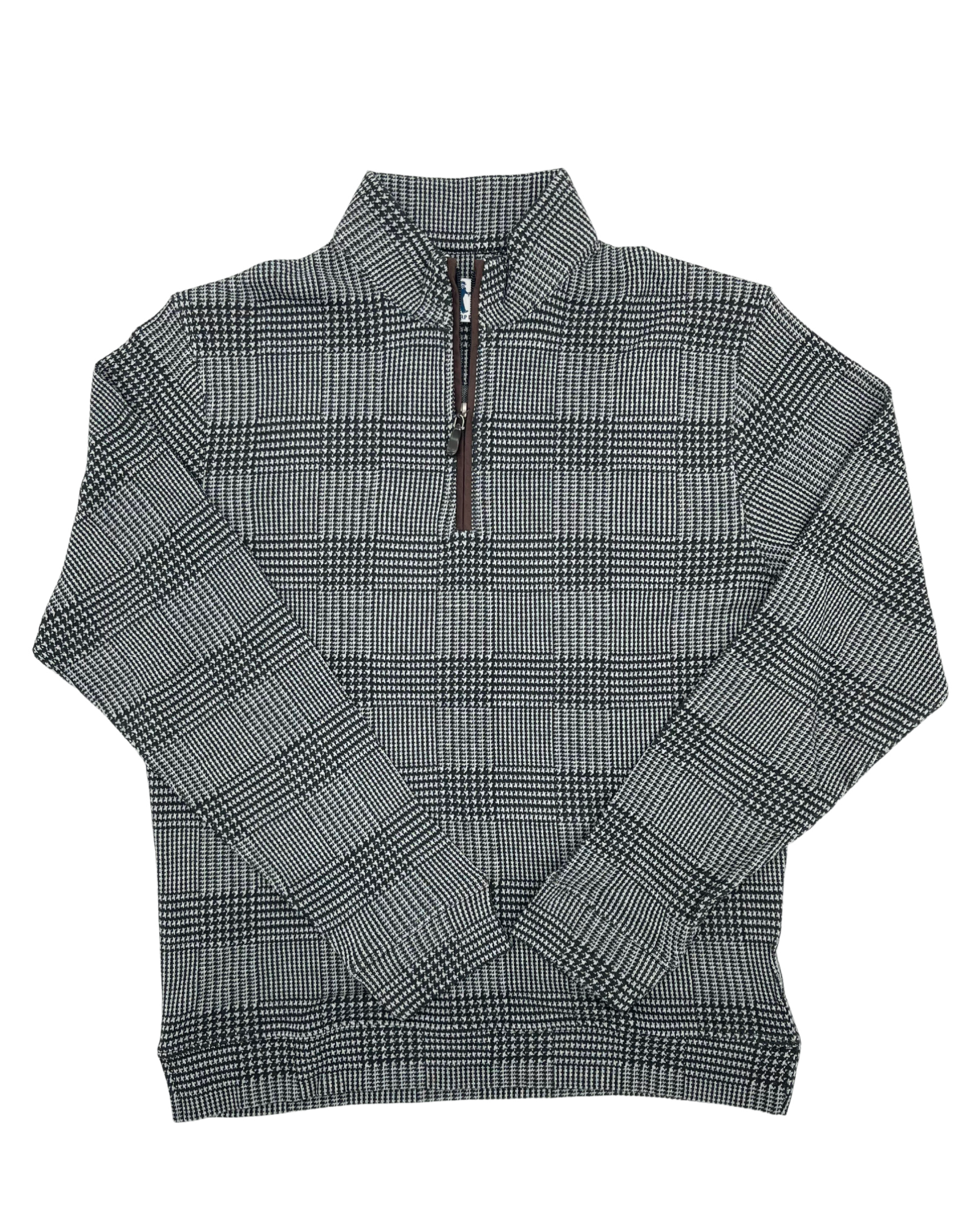 Sharp Lad- Quarter Zip- Grant Glen Plaid