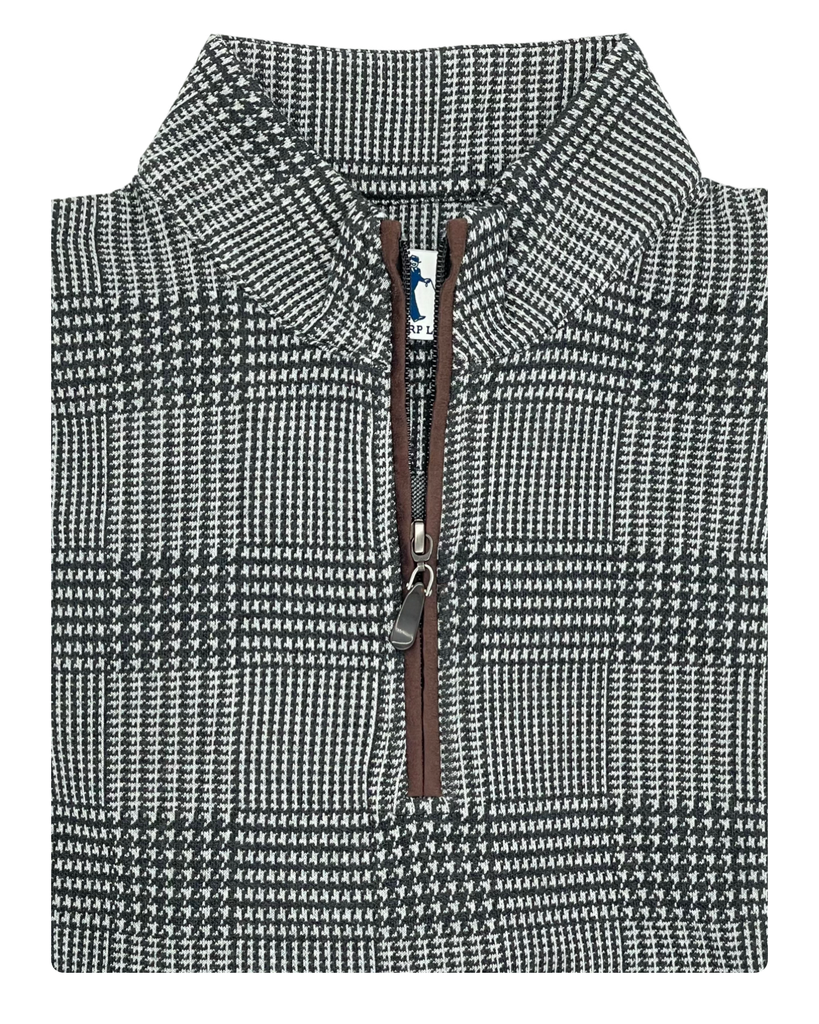 Sharp Lad- Quarter Zip- Grant Glen Plaid