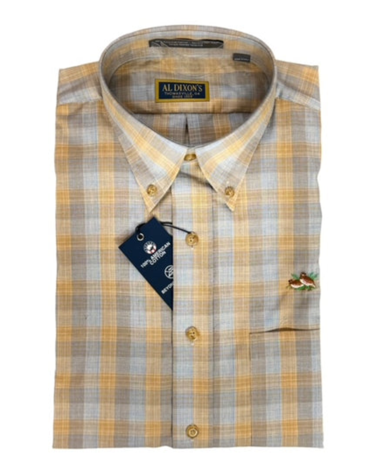 Private Label Button Down-Mitchell-Tan