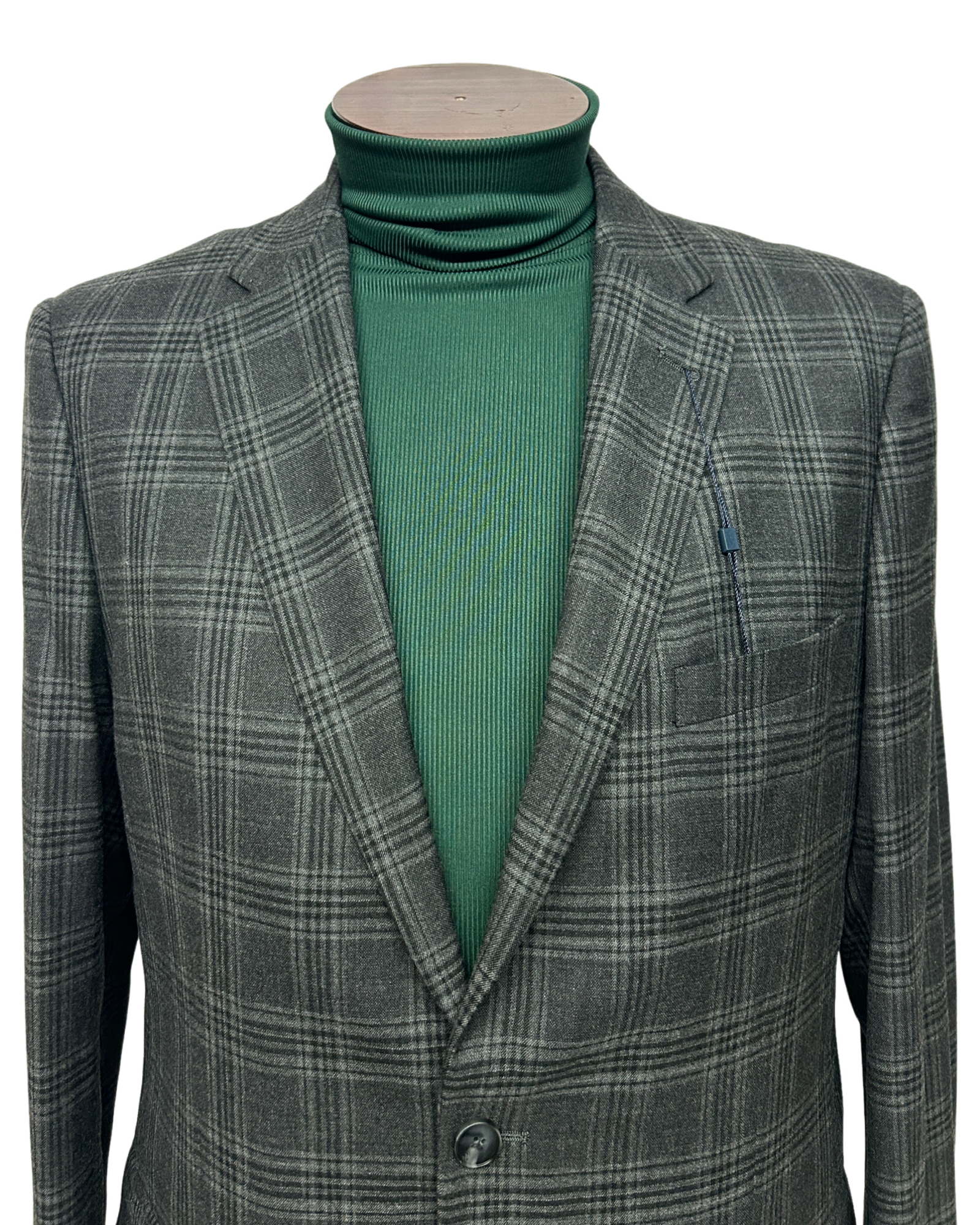 Tulliano Knit Turtleneck Sweater - Hunter Green