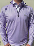 Horn Legend-1/4 Zip Micro Fleece Pullover - Purple/White - Shepherd