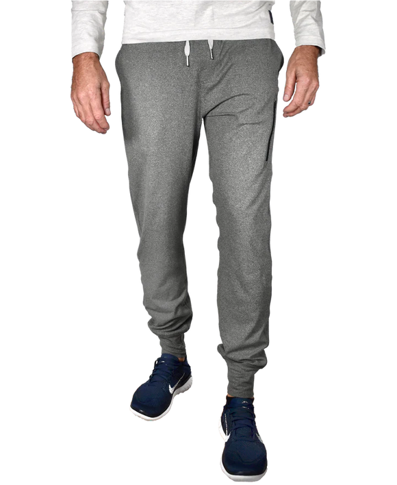 Vintage 1946-Athletic Joggers-BLUE RIDGE JOGGER, CHAR/GREY HEATHER