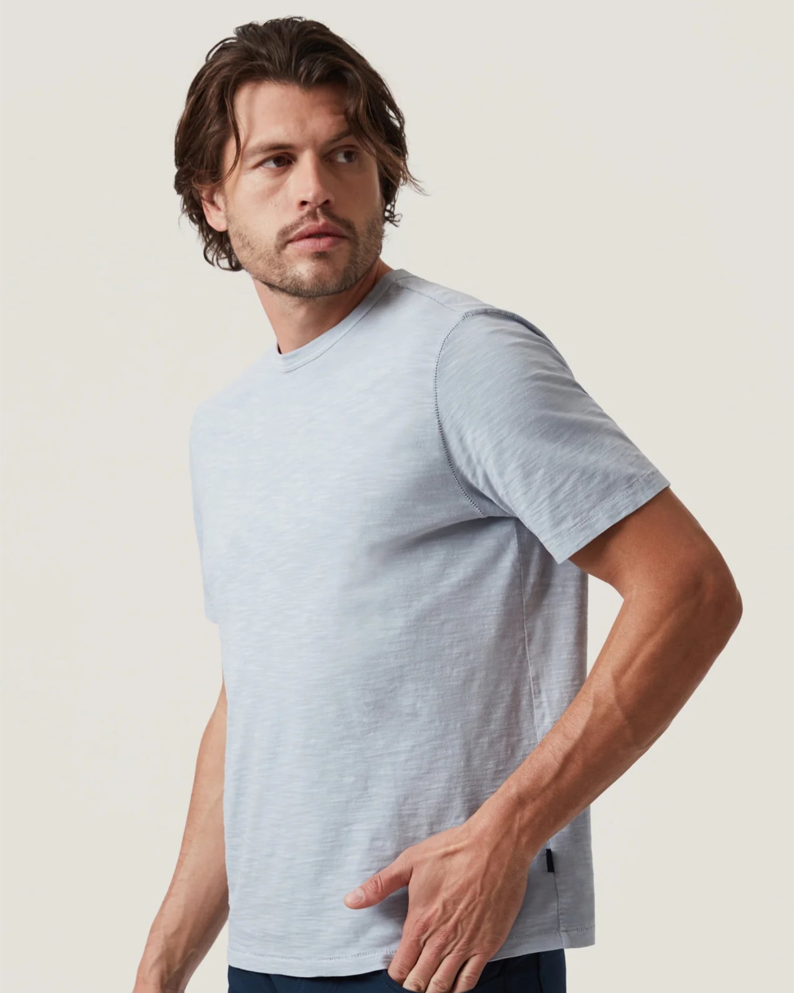 34 Heritage Slub Crew Neck T - Shirt
