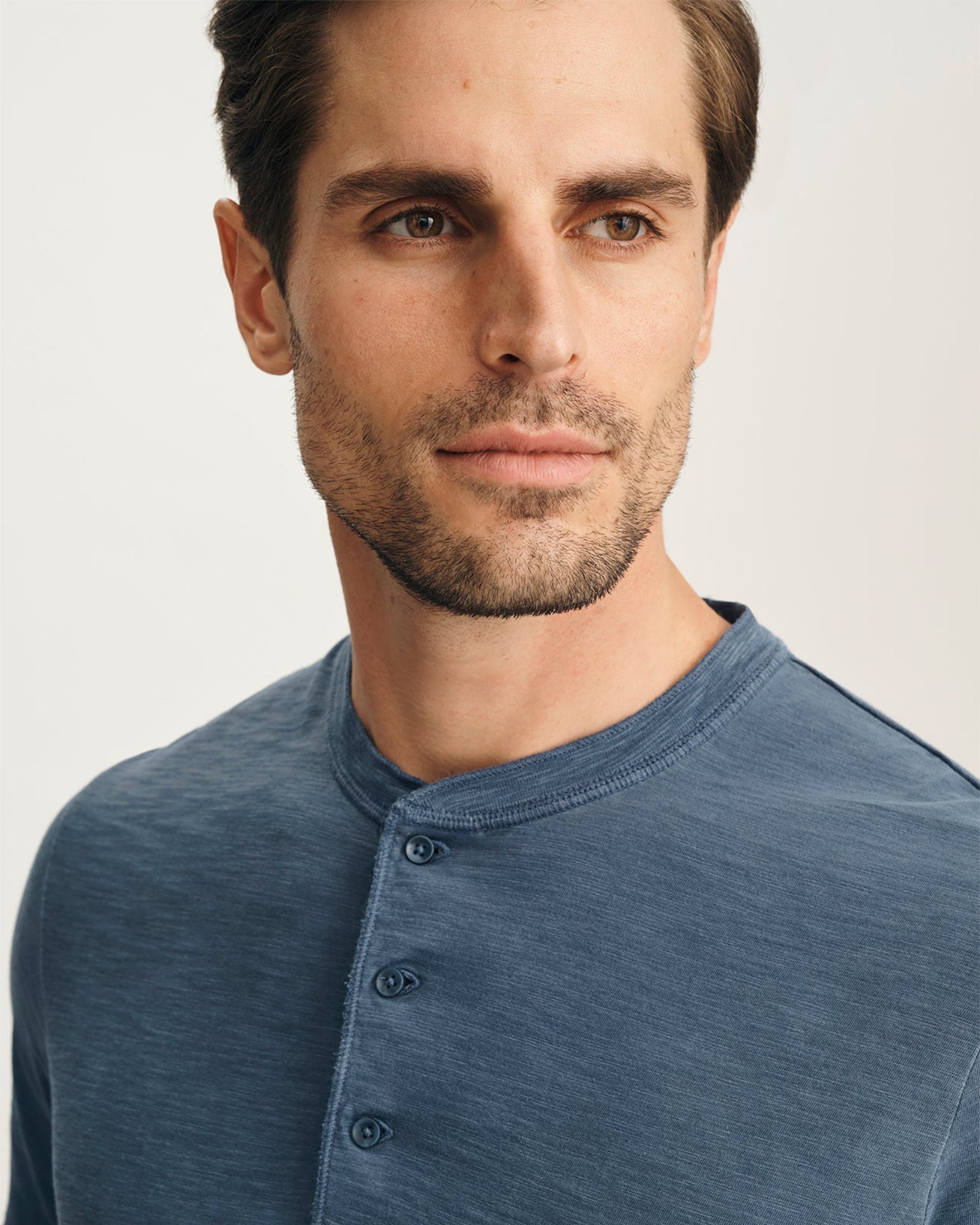 34 Heritage Slub Short Sleeve Henley