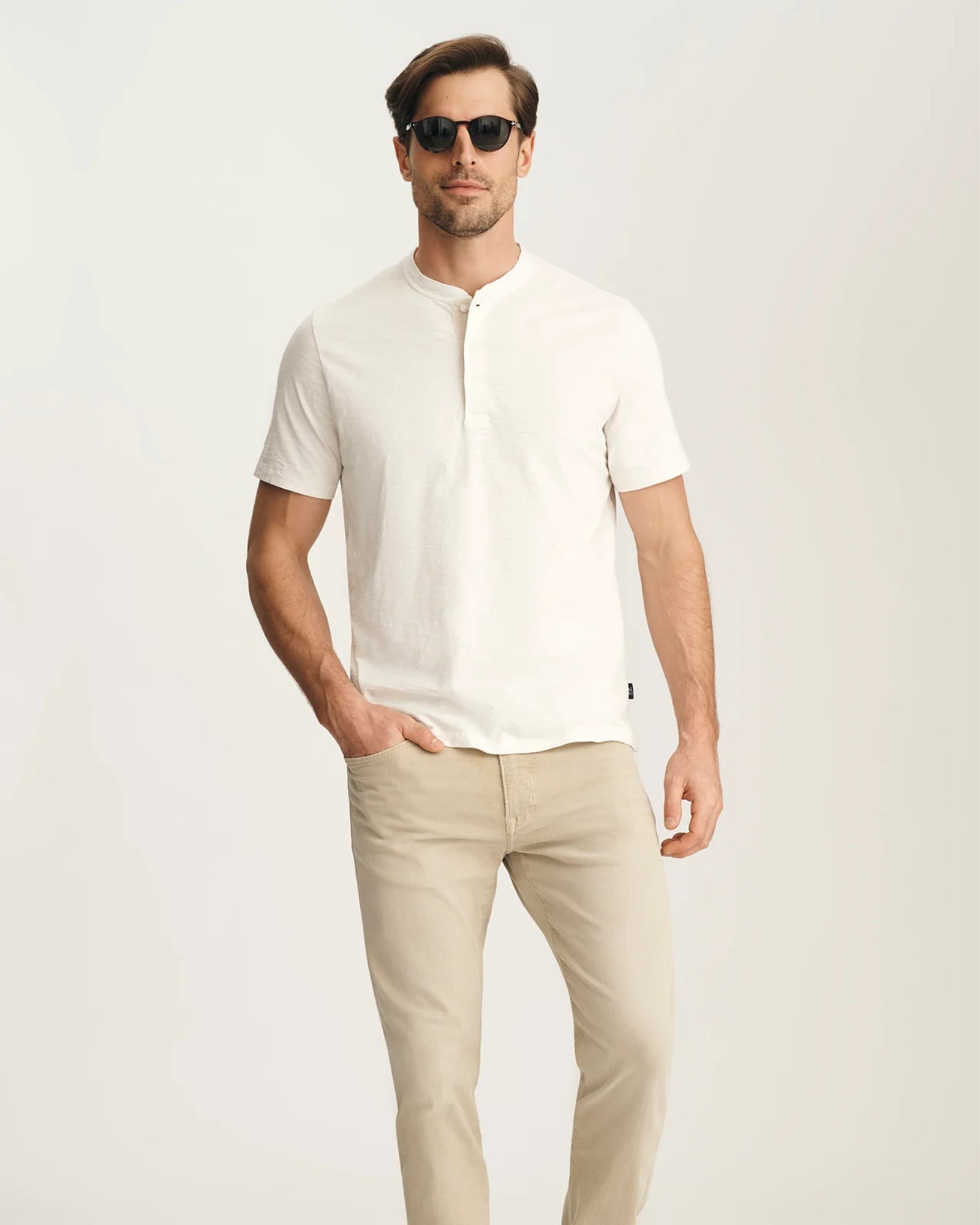 34 Heritage Slub Short Sleeve Henley