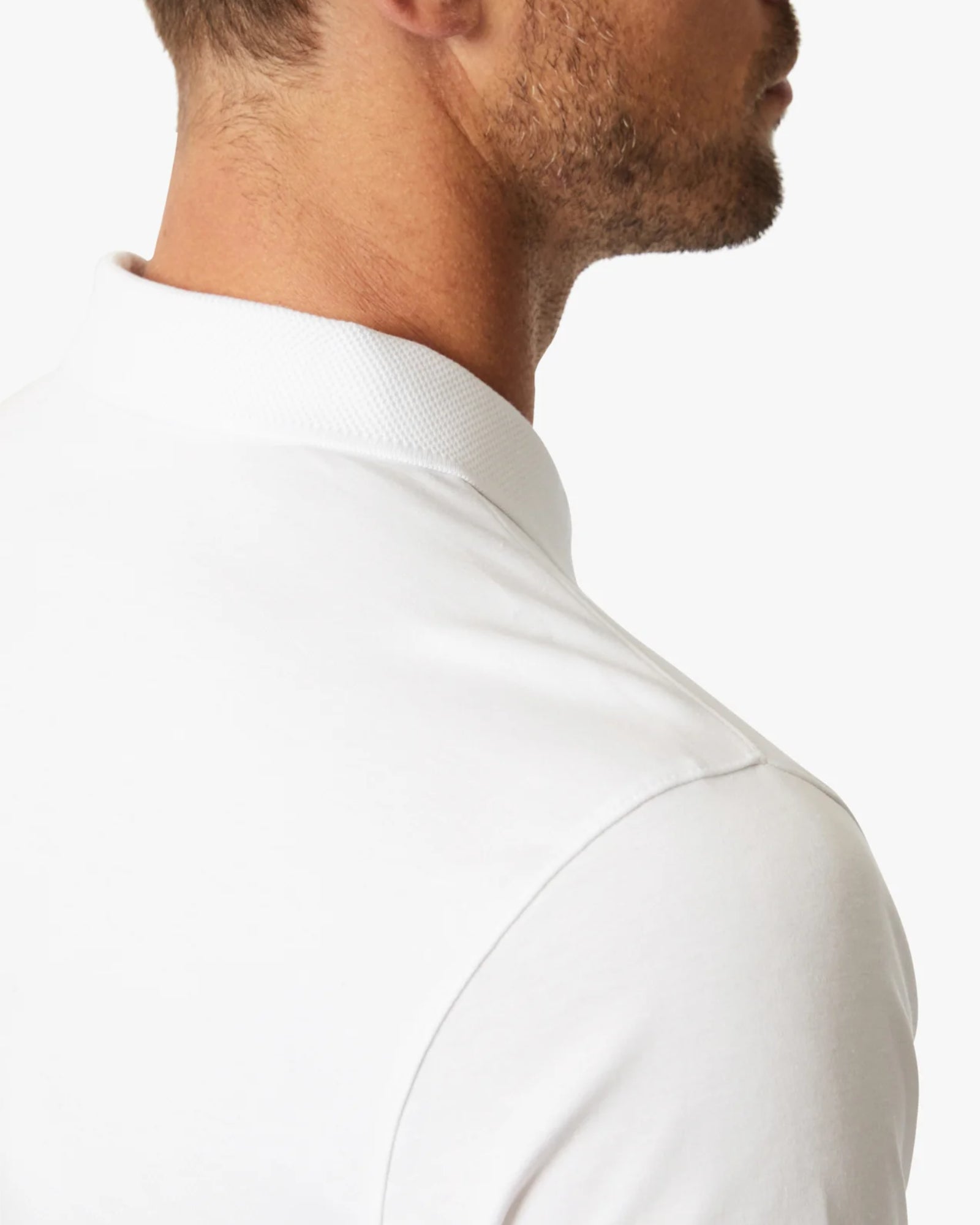 34 Heritage - White Polo T-Shirt