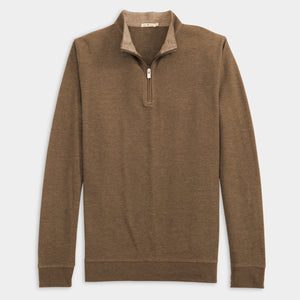 Genteal- Cotton/Modal Quarter-Zip- Cigar