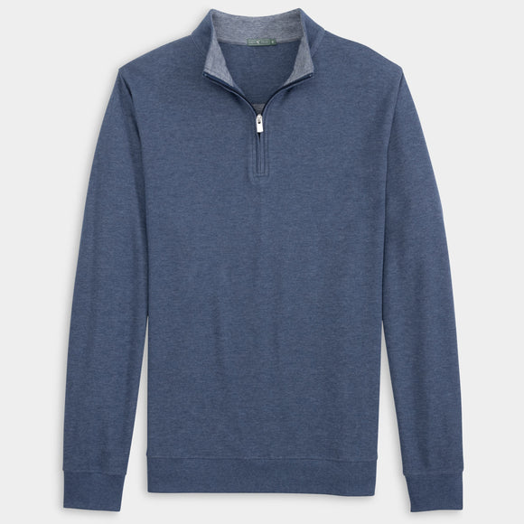 Genteal- Cotton/Modal Quarter-Zip- Helios