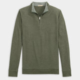 Genteal- Cotton/Modal Quarter-Zip- Olive