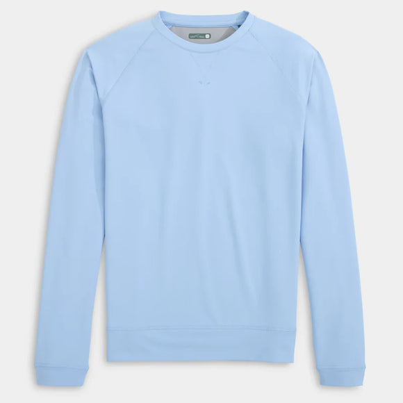 Genteal- Richmond Venture Performance Crewneck- Heritage Blue